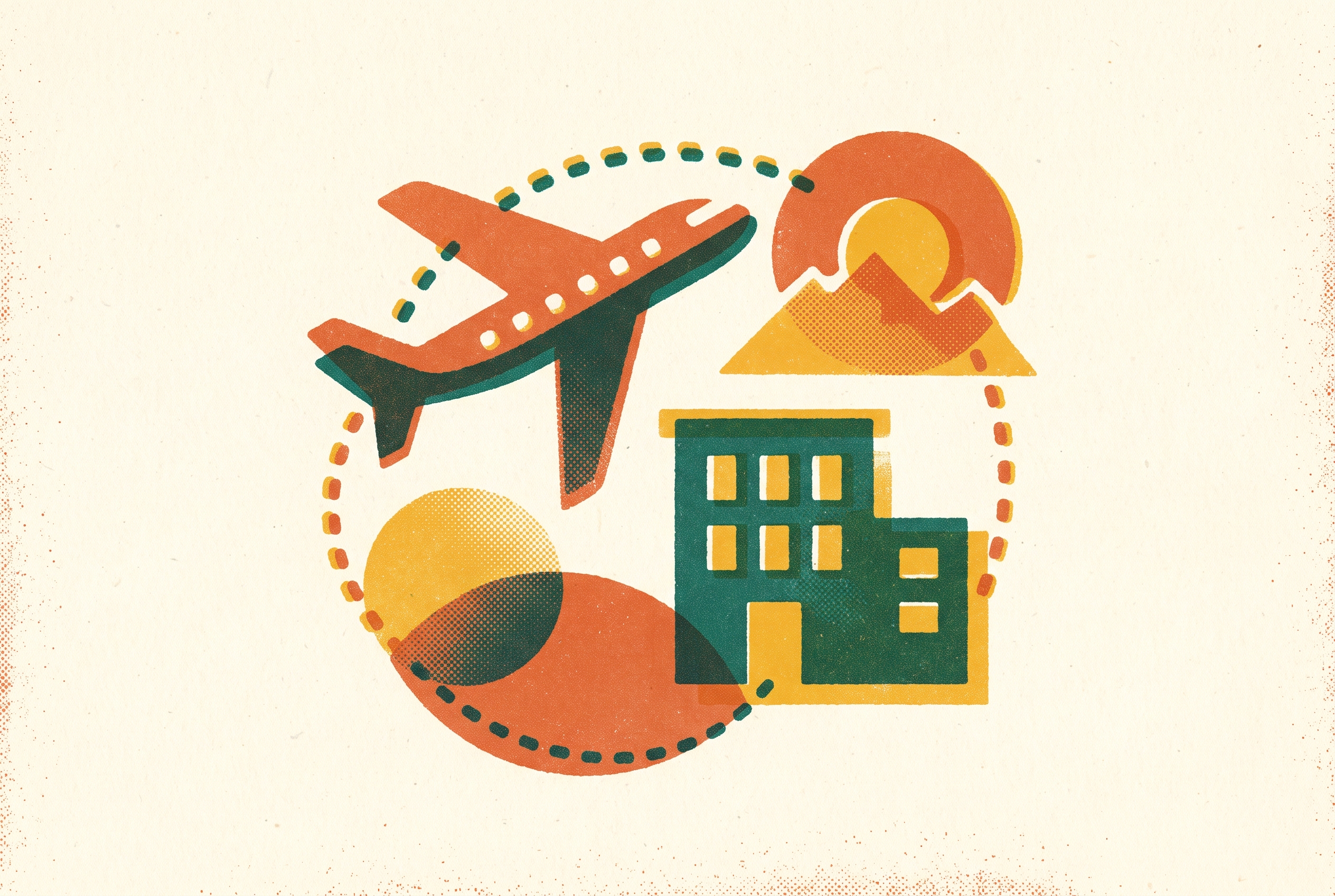 Cover illustration for “AI Travel Planners That Handle Flights, Hotels, and Experiences Together”