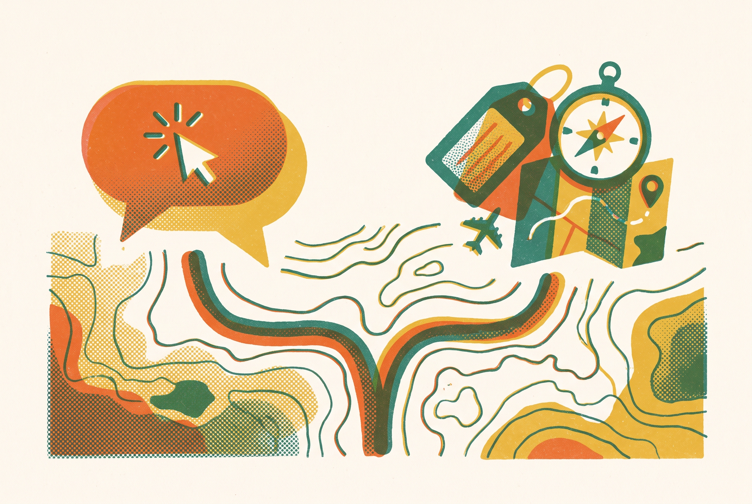 Cover illustration for “ChatGPT vs Dedicated AI Travel Agents for Itinerary Building”