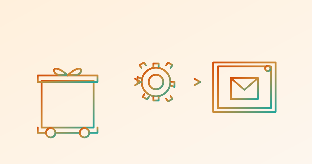 Cover illustration for “Physical vs Digital Gift Delivery Automation”