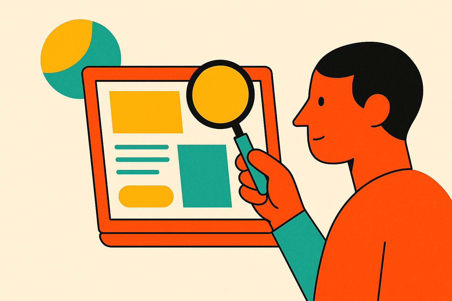Cover illustration for “Startup Landing Page Structure That Converts at Launch”