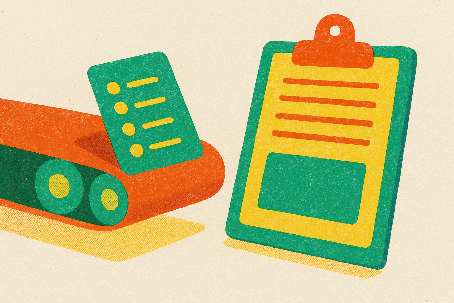 Cover illustration for “Creative Request Intake Systems for Marketing Teams”