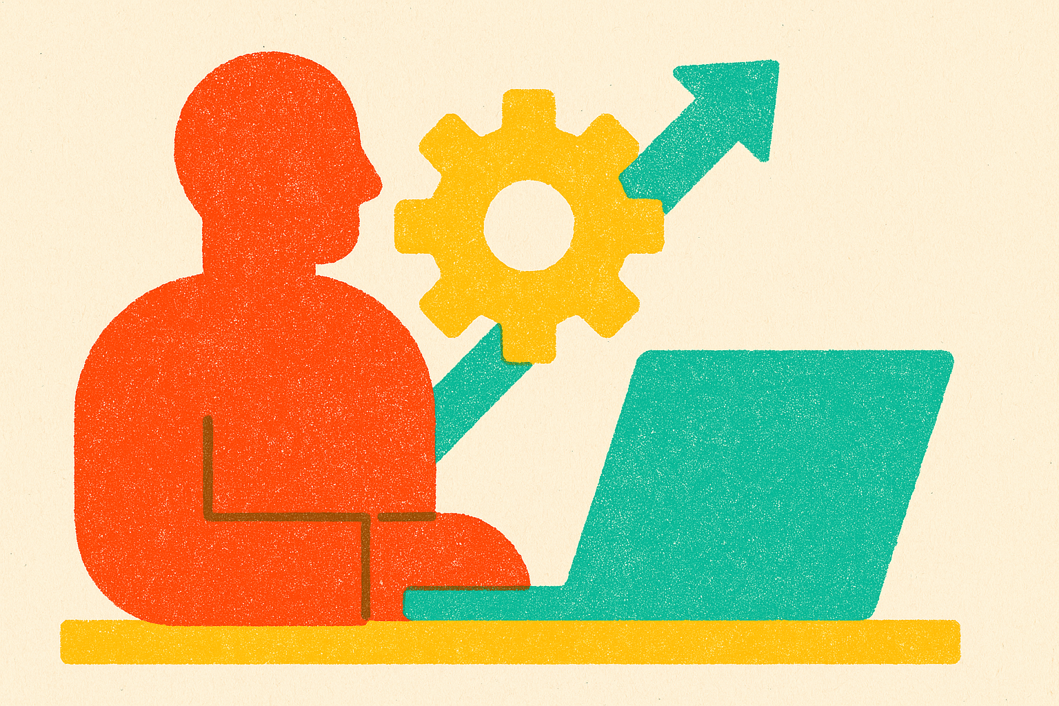 Cover illustration for “Creative Operations Management for Growth-Stage Companies”
