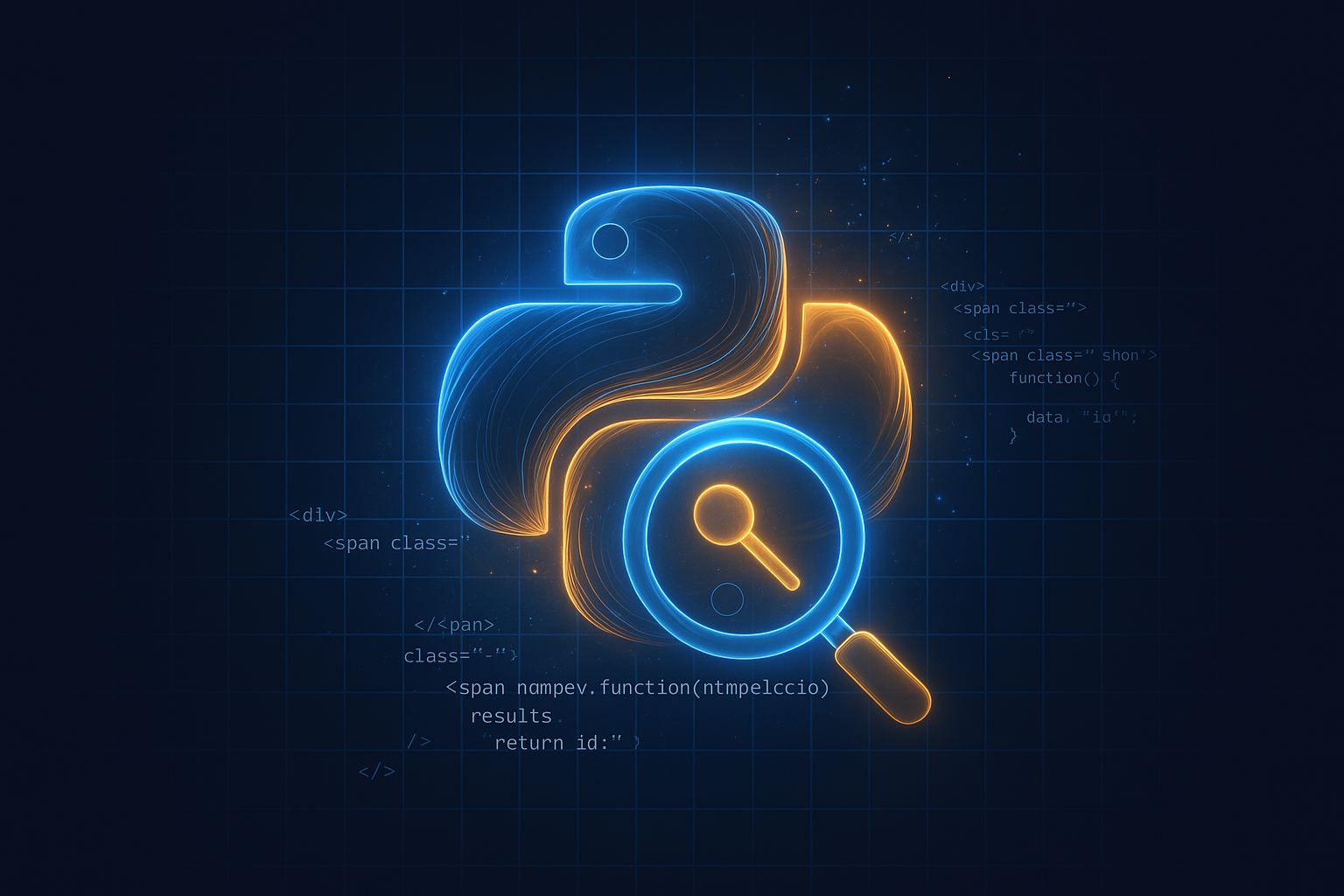 Cover illustration for “Python Web Scraping Library Selection for AI Projects”