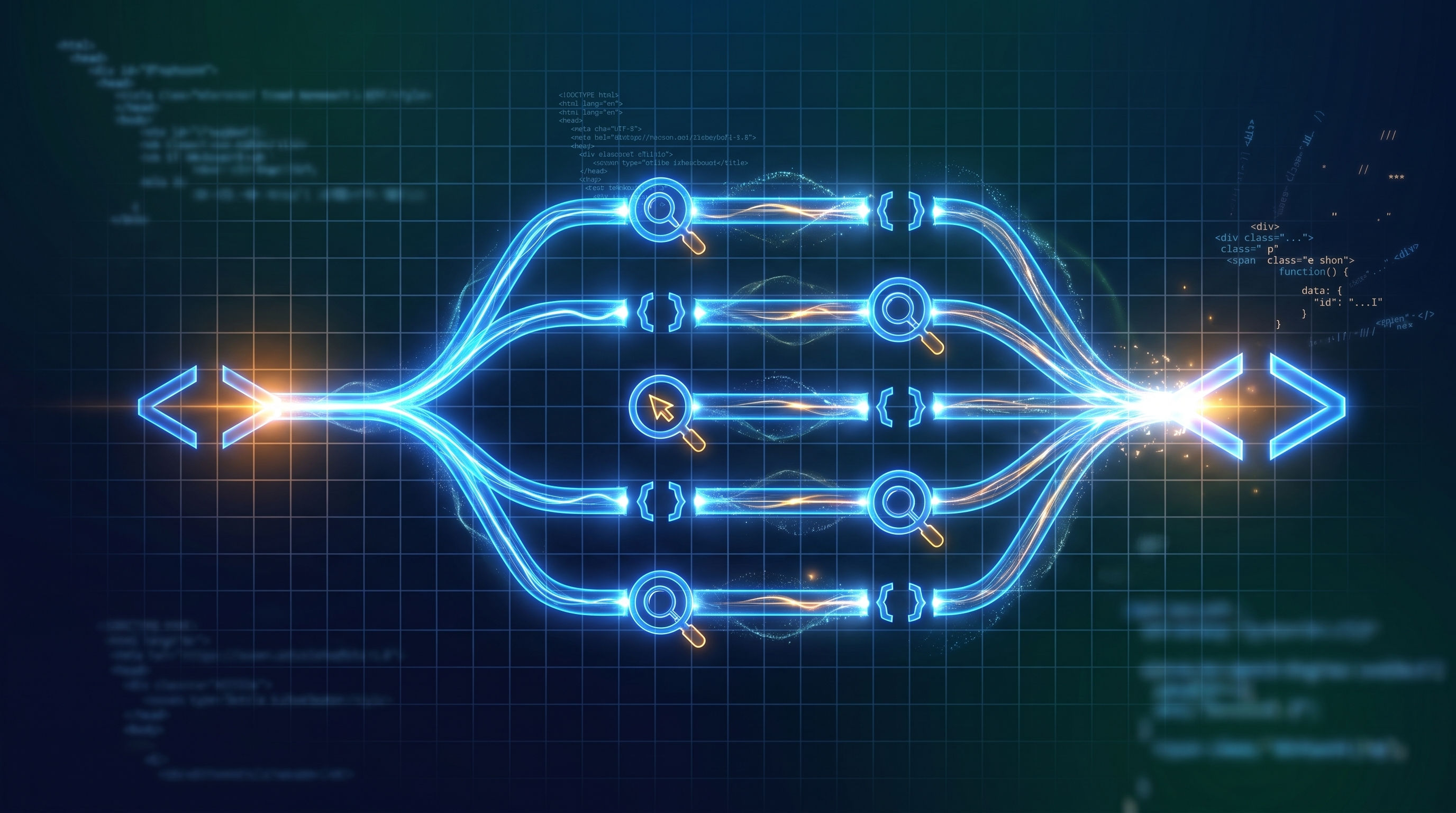 Cover illustration for “Multi-Step Query Planning in Research Agents”