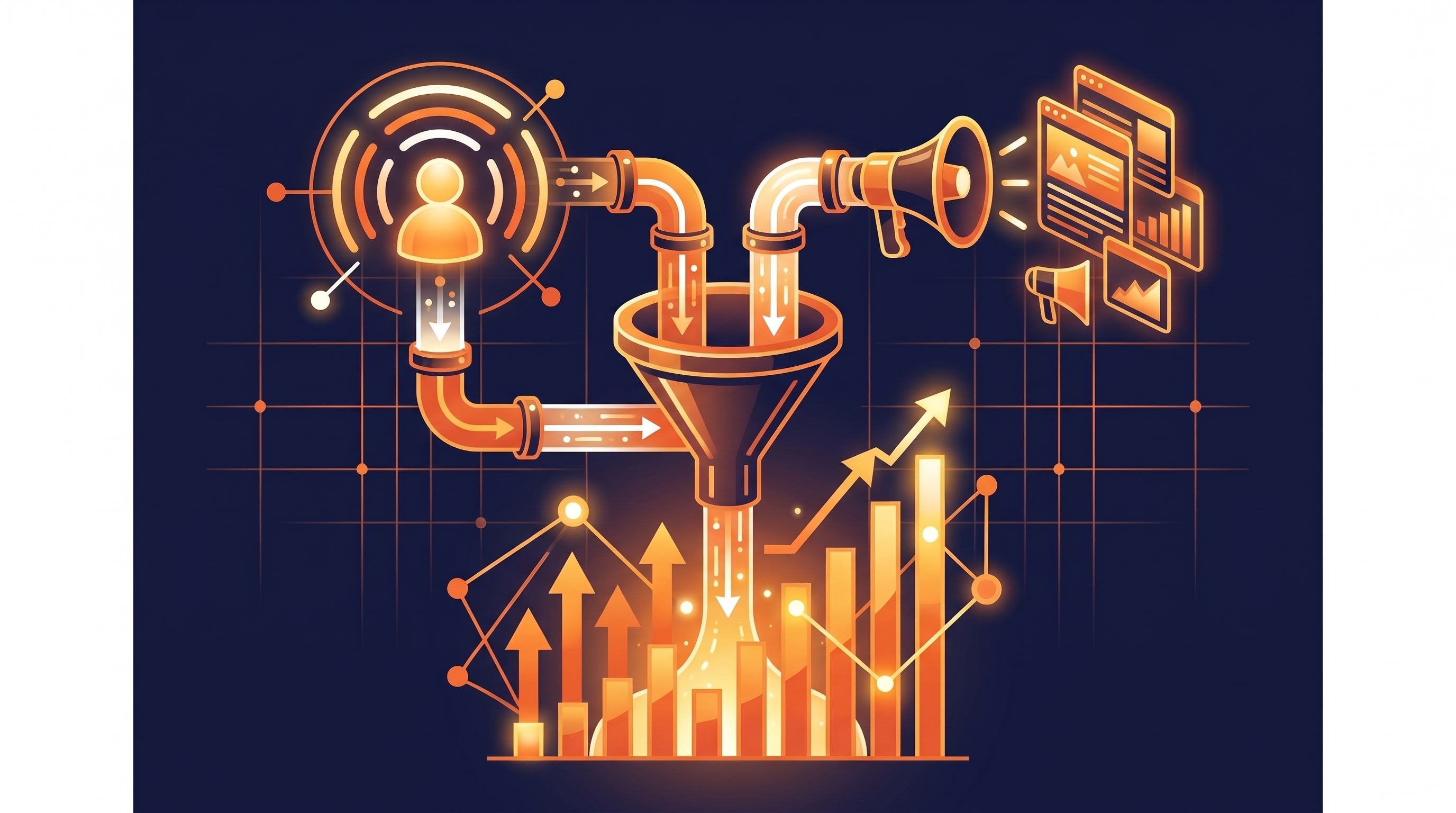 Cover illustration for “LinkedIn Thought Leader Ads vs. Sponsored Content for Pipeline”