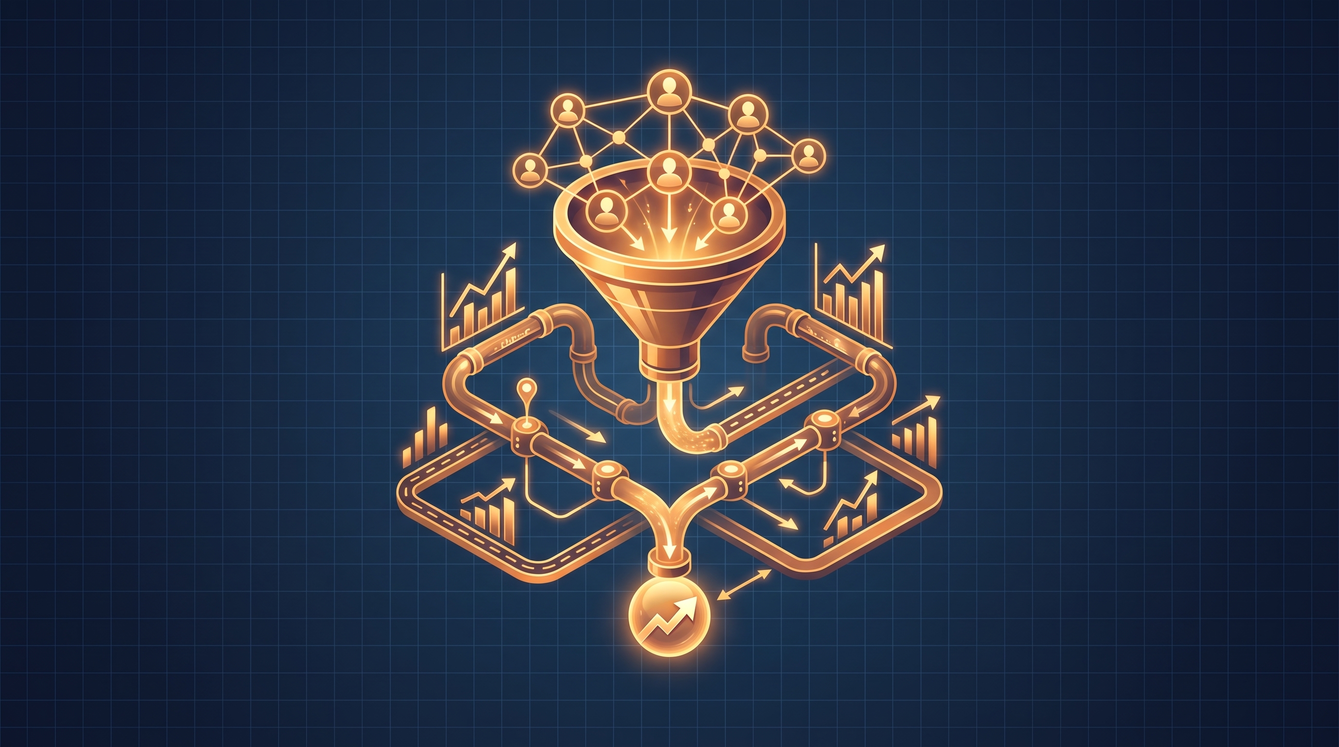 Cover illustration for “Account-Based Marketing Attribution for LinkedIn Pipeline”