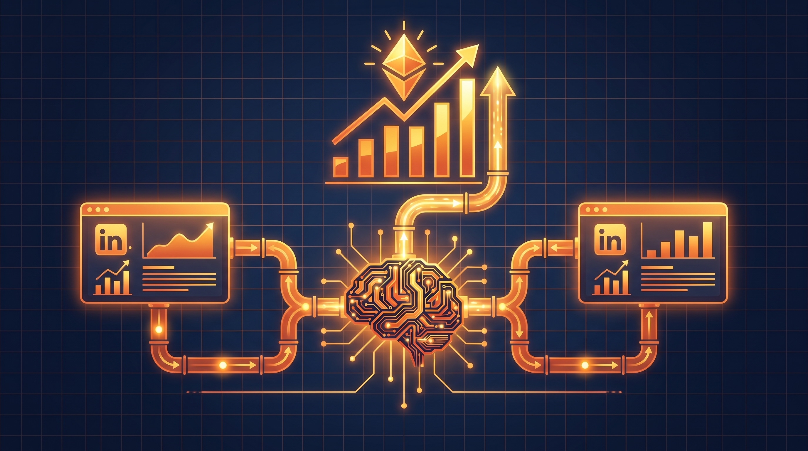 Cover illustration for “Ad Creative Testing Methodology for LinkedIn B2B Campaigns”