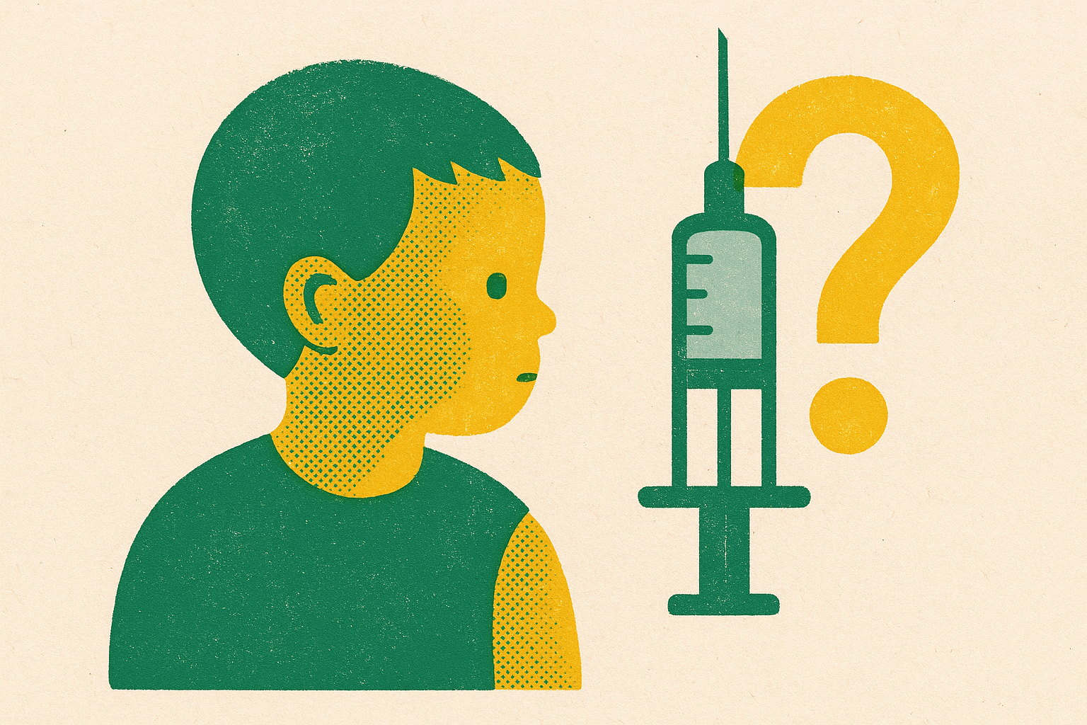 Cover illustration for “Childhood Immunization Schedules and Vaccine Hesitancy”