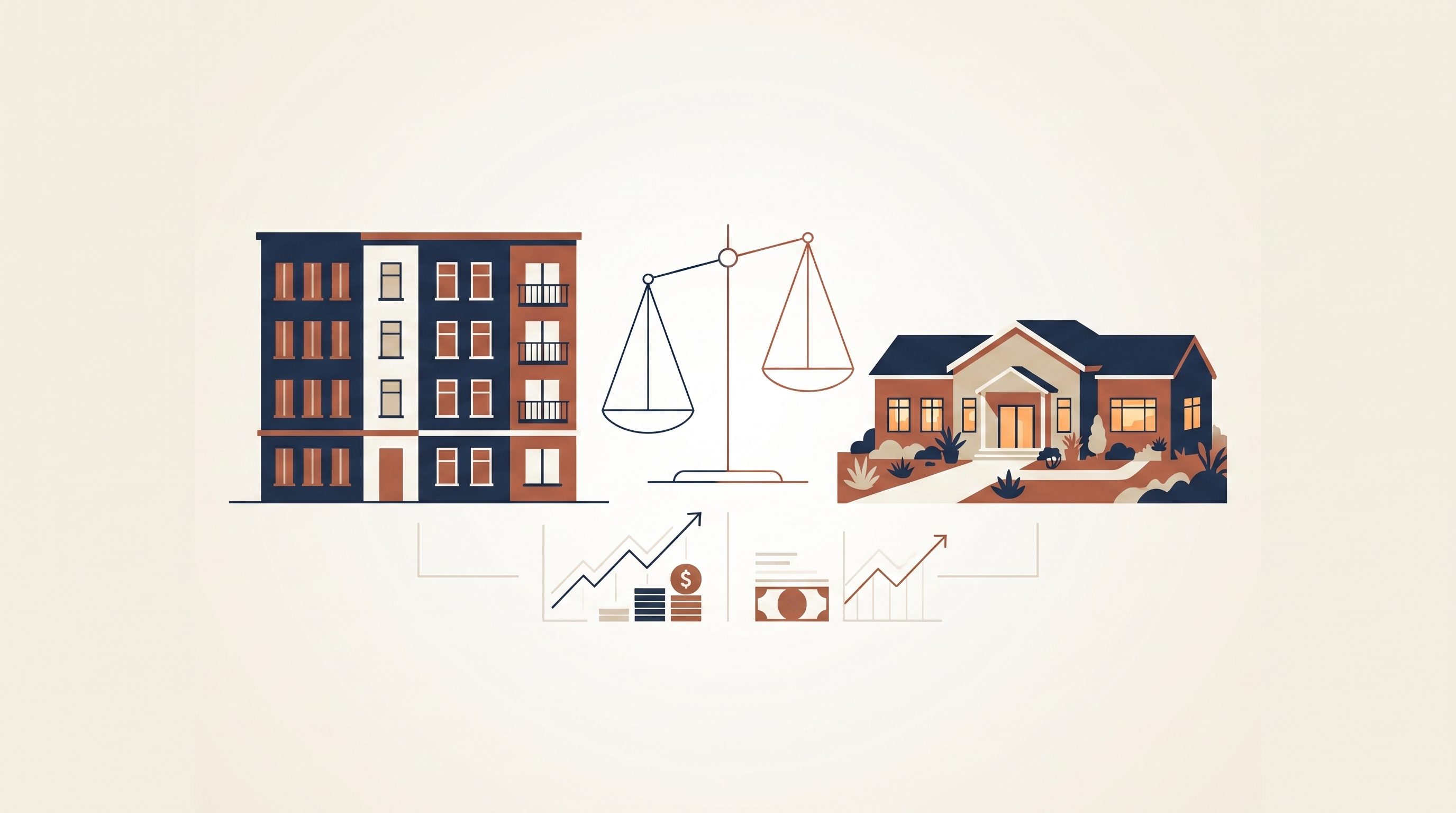 Cover illustration for “HUD 223f vs HUD 232 Financing Comparison”