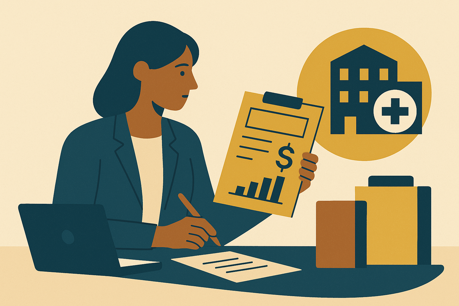 Cover illustration for “Cost Report Preparation for Skilled Nursing Facilities”