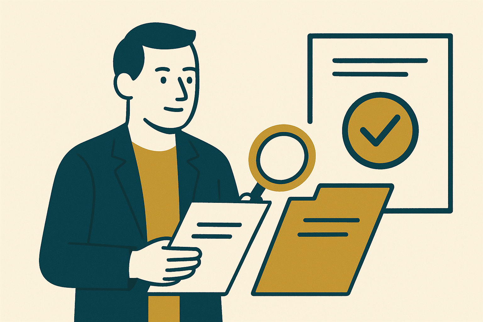 Cover illustration for “Audit Opinion Types and Their Implications”