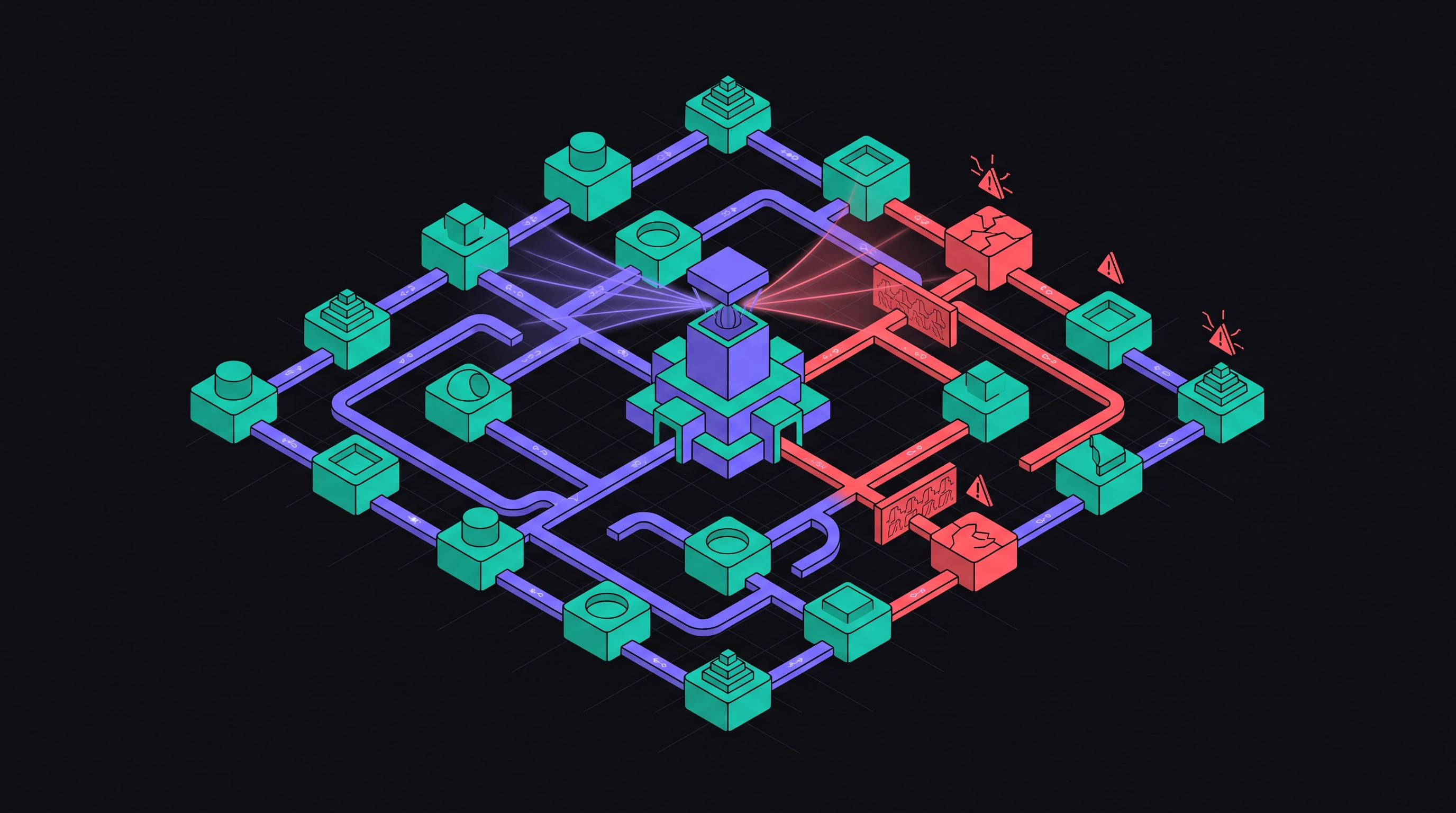 Cover illustration for “Intrusion Detection Patterns for Agentic AI Systems”
