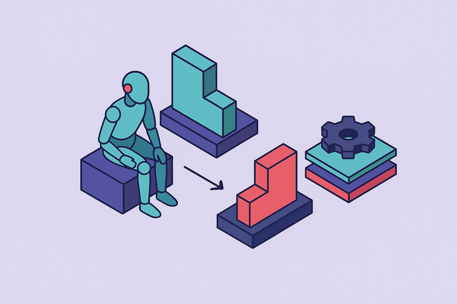 Cover illustration for “Agentic AI vs Traditional Automation Architecture”