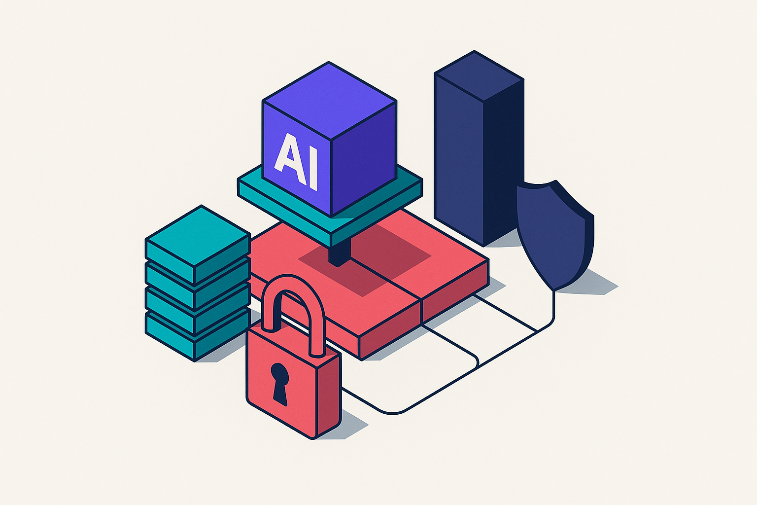 Cover illustration for “Least Privilege Principles Applied to AI Agents”