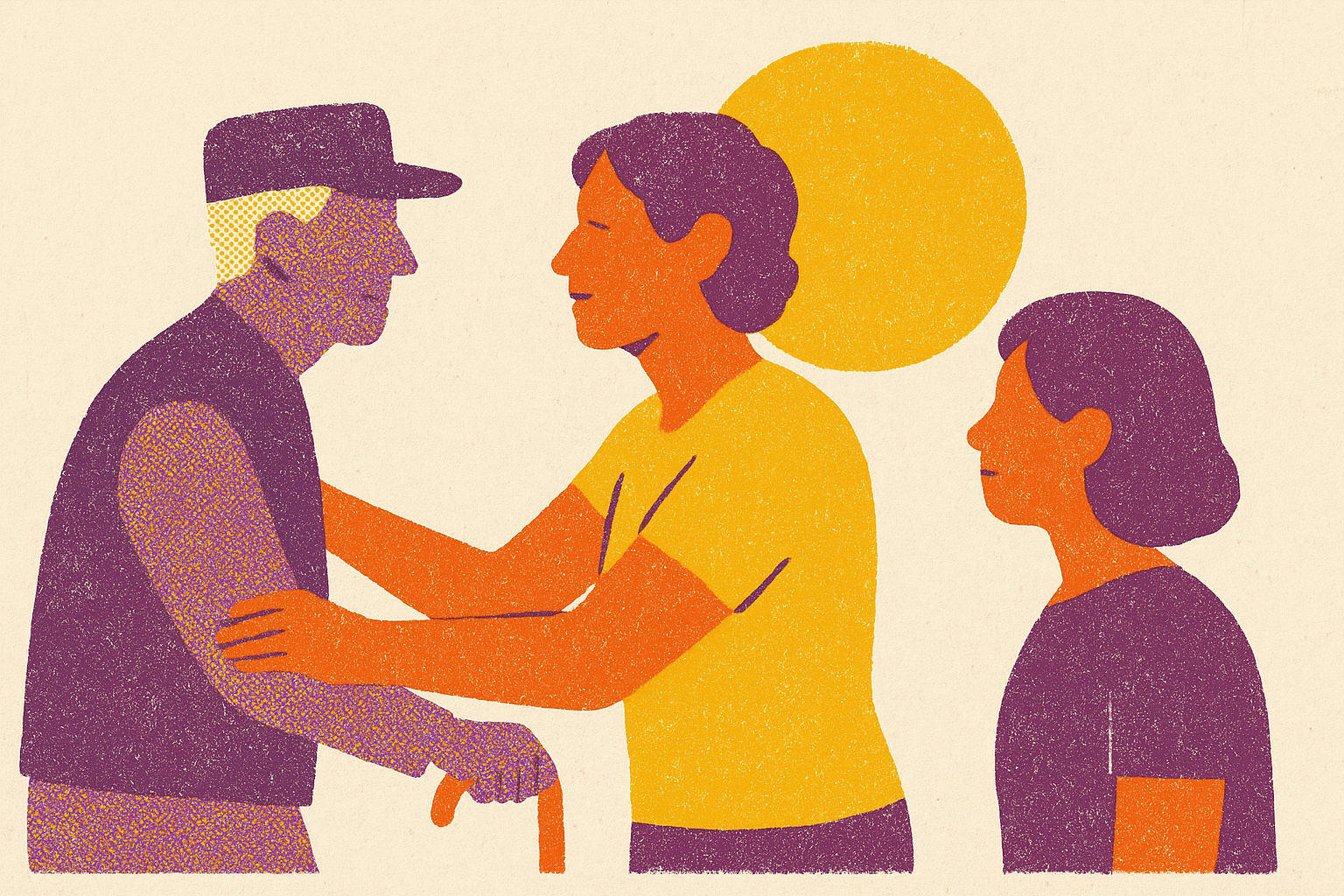 Cover illustration for “Veterans Benefits That Compensate Family Caregivers”