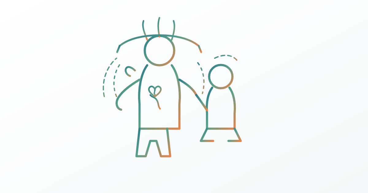 Cover illustration for “Caregiver Burnout Signs and Risk Factors”