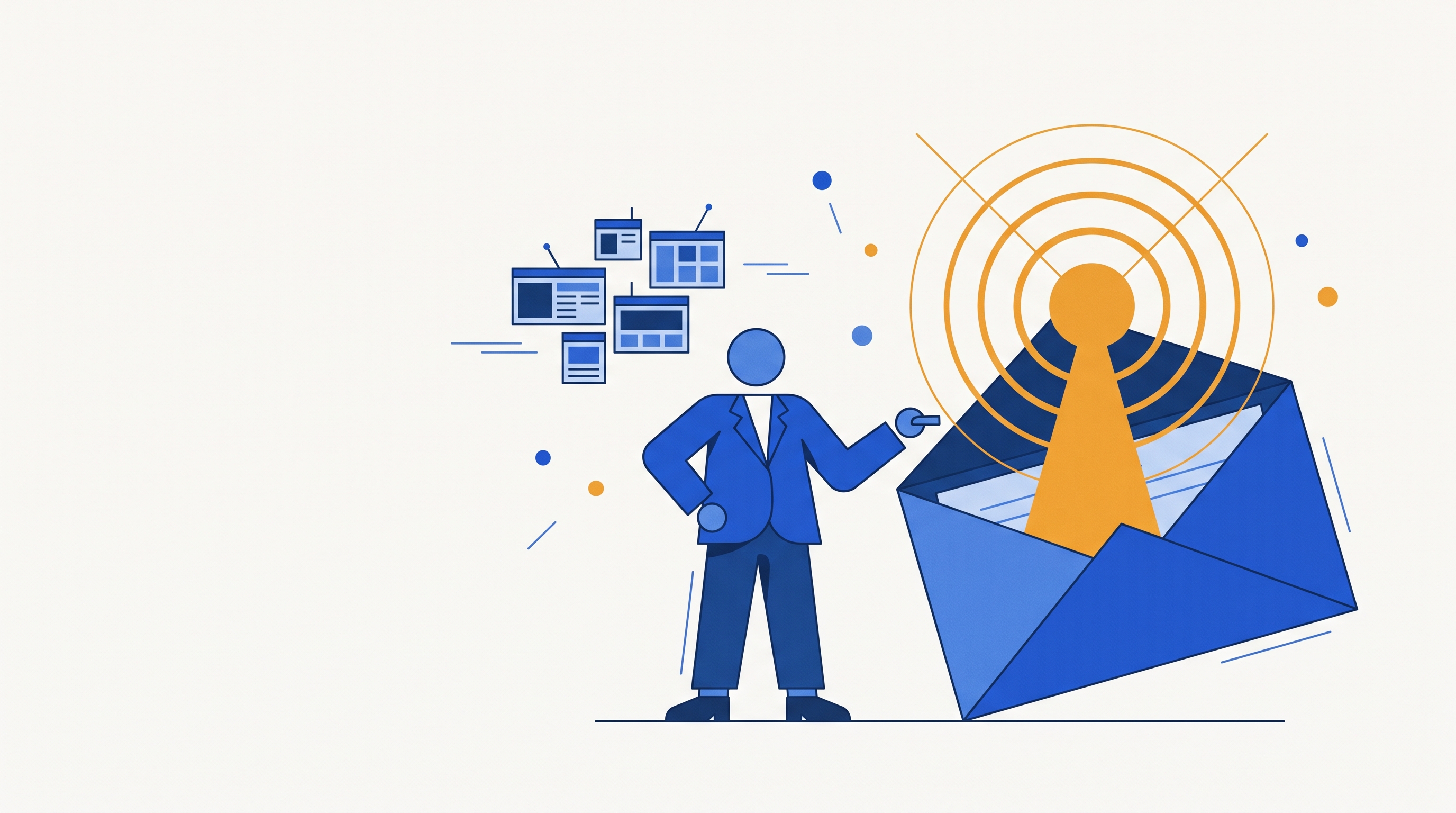 Cover illustration for “Media Pitch Strategies for B2B SaaS Founders Without News Hooks”