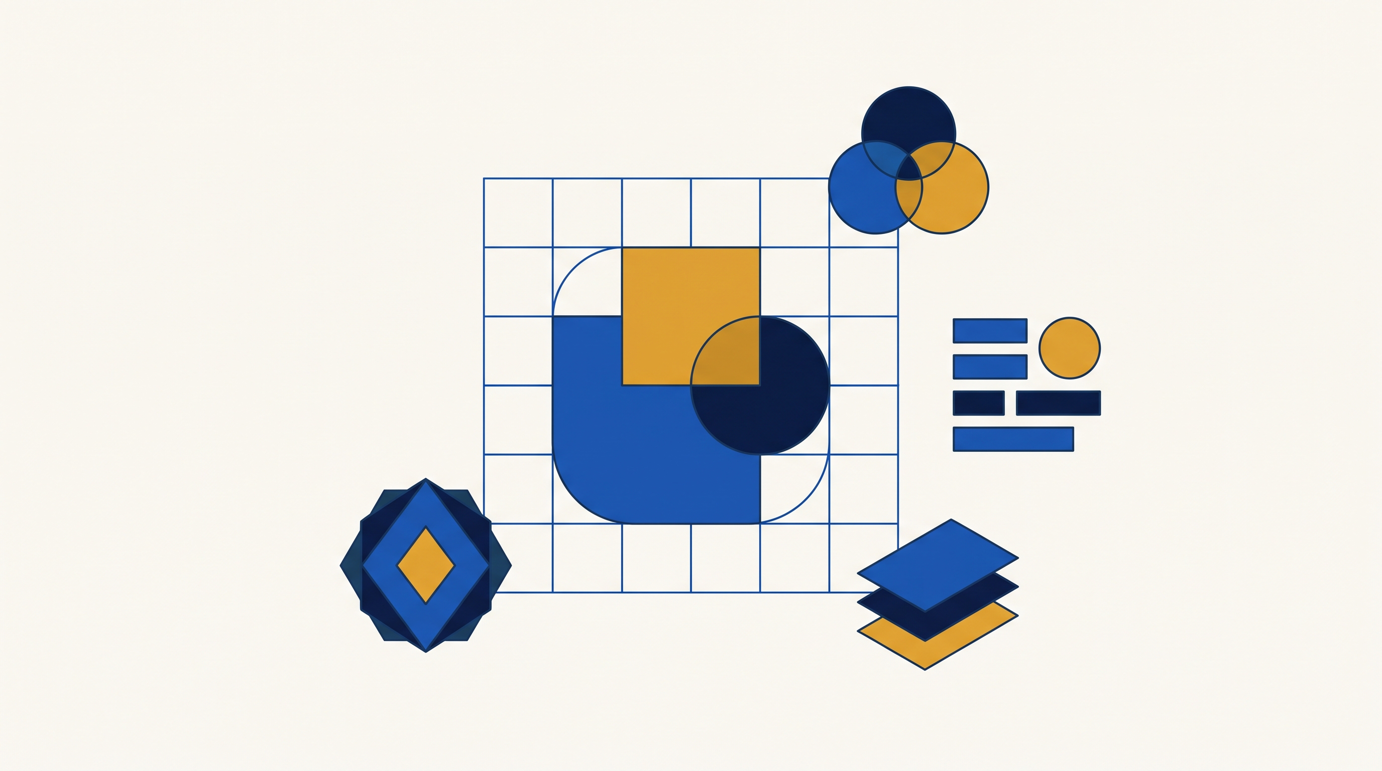 Cover illustration for “Corporate Identity Elements Every B2B SaaS Brand Needs”