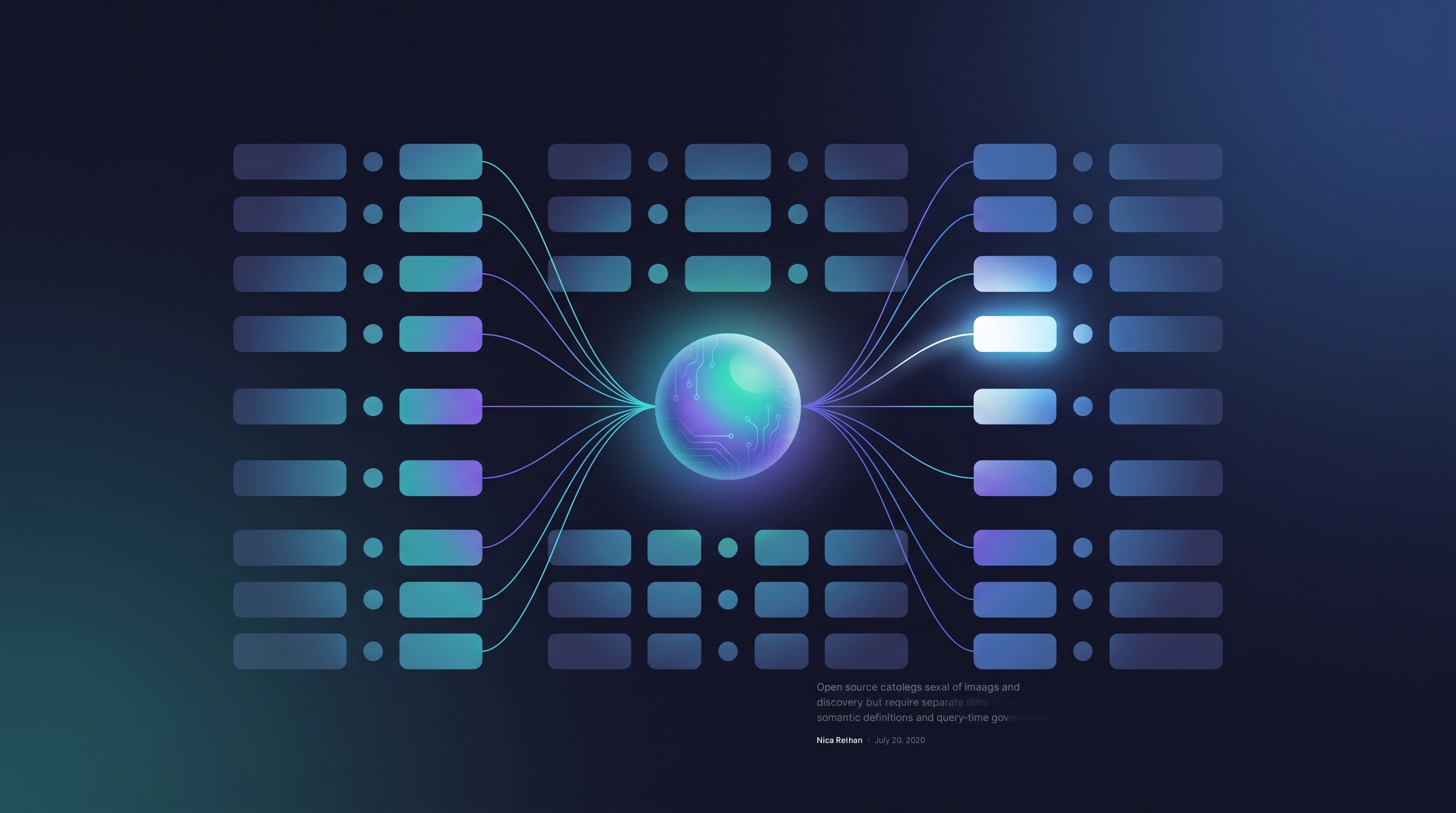 Cover illustration for “How AI Agents Query Structured Data”