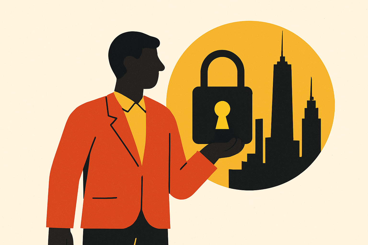 Cover illustration for “Invite-Only Founder Communities in New York City”