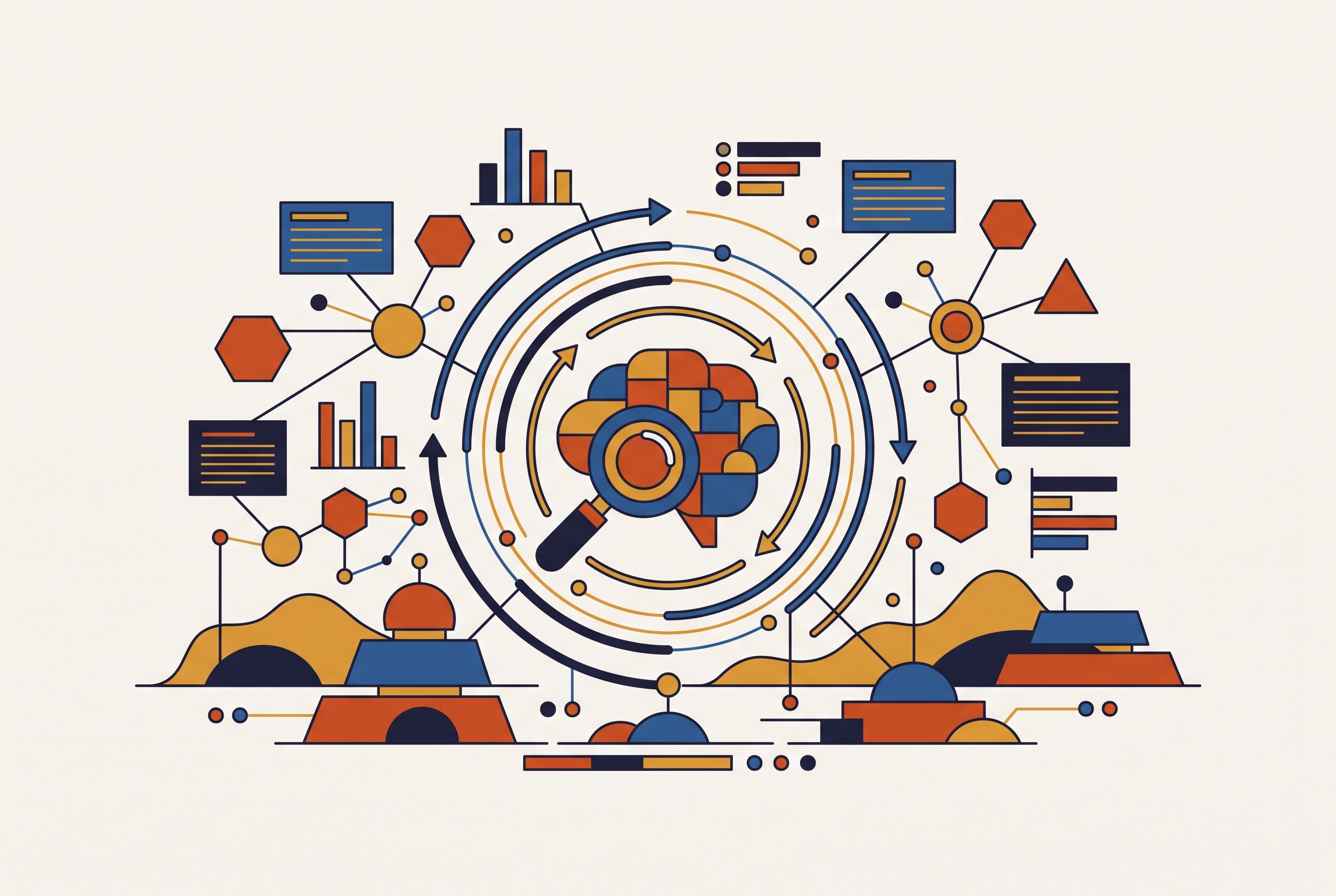 Cover illustration for “Answer Engine Optimization Services Landscape”