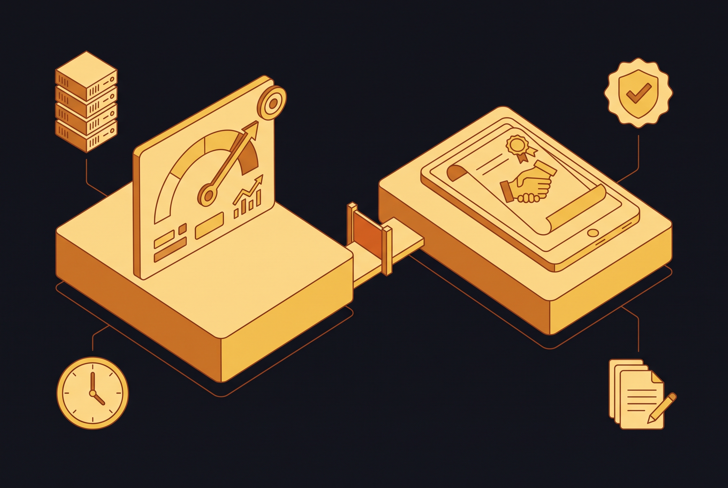 Cover illustration for “SLO Versus SLA Definitions and Operational Differences”