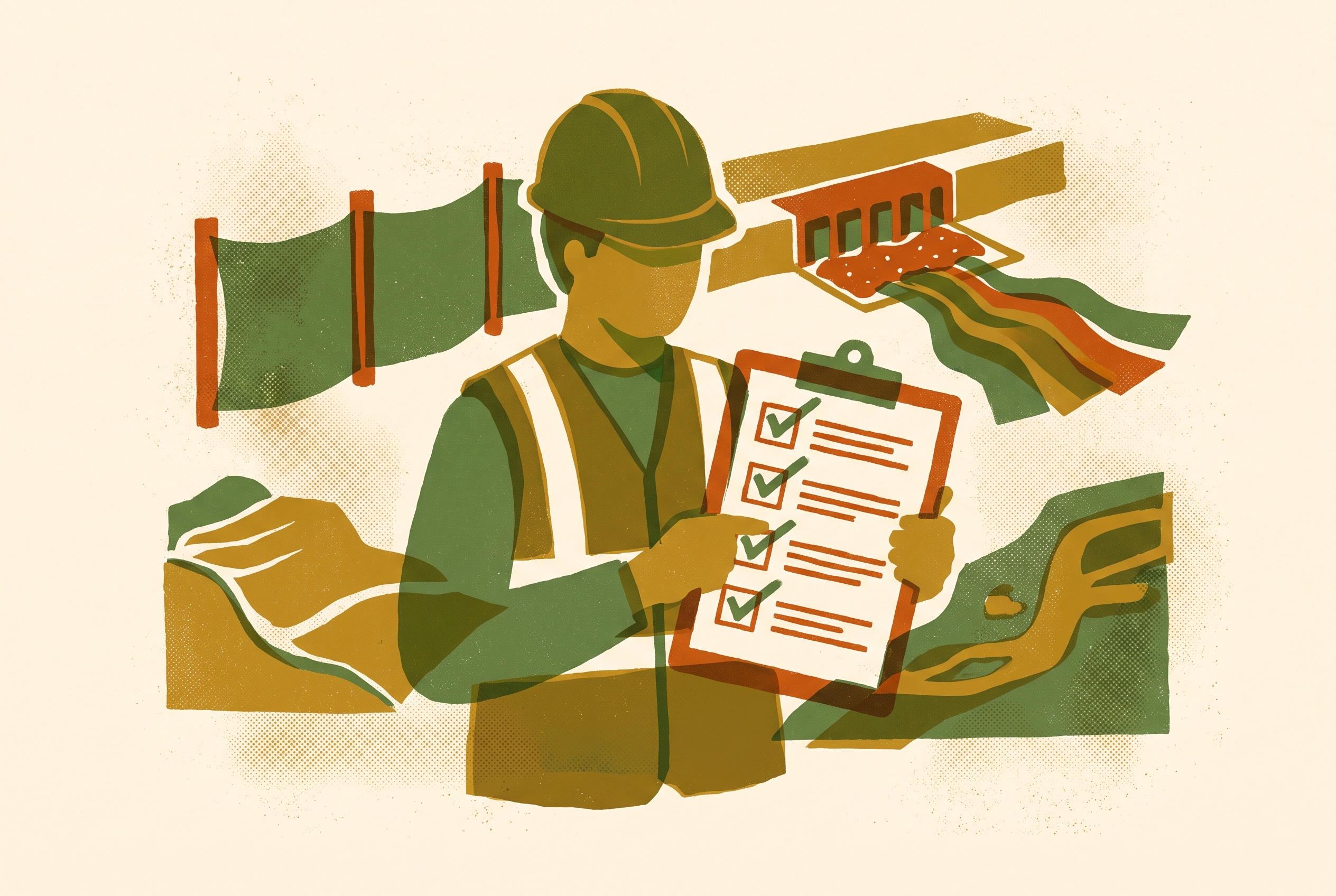 Cover illustration for “SWPPP Audit Checklist Used by State Agency Field Inspectors”