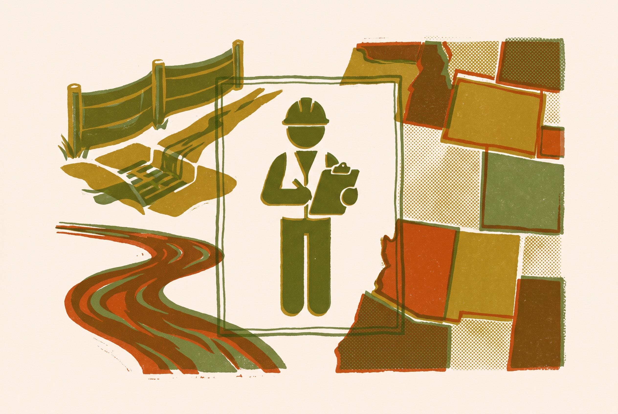 Cover illustration for “SWPPP Qualified Person Requirements Across State Permits”