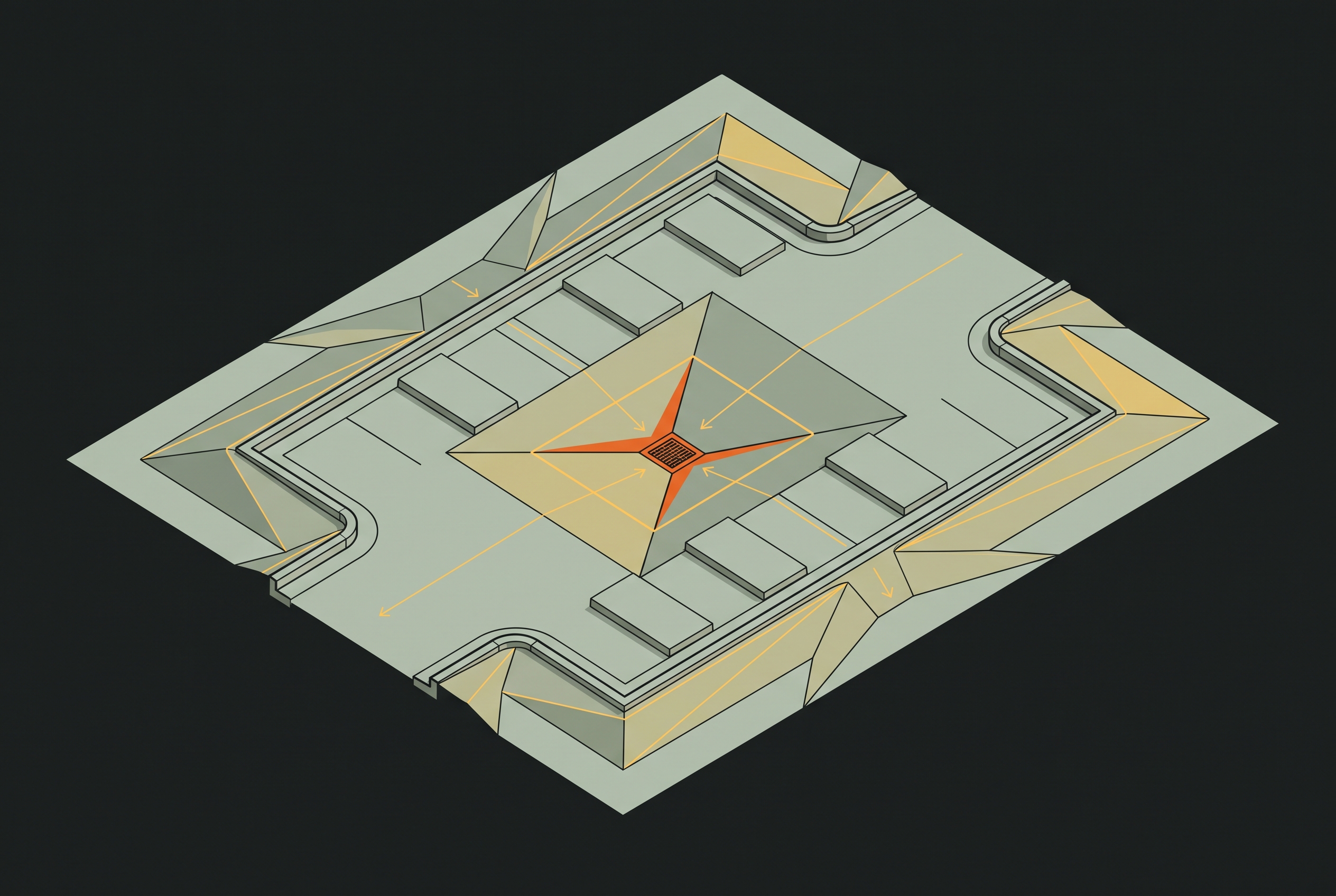 Cover illustration for “Parking Lot Grading in Civil 3D Using Grading Objects”