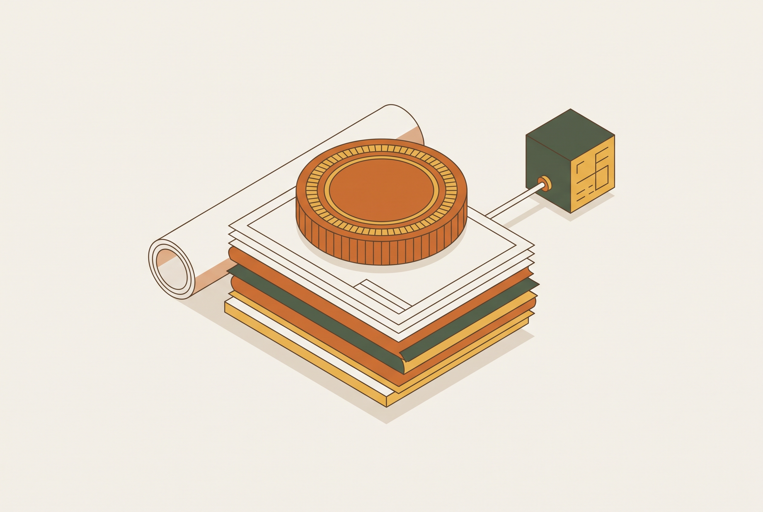 Cover illustration for “PE Stamp Responsibility for AI-Assisted Engineering Deliverables”