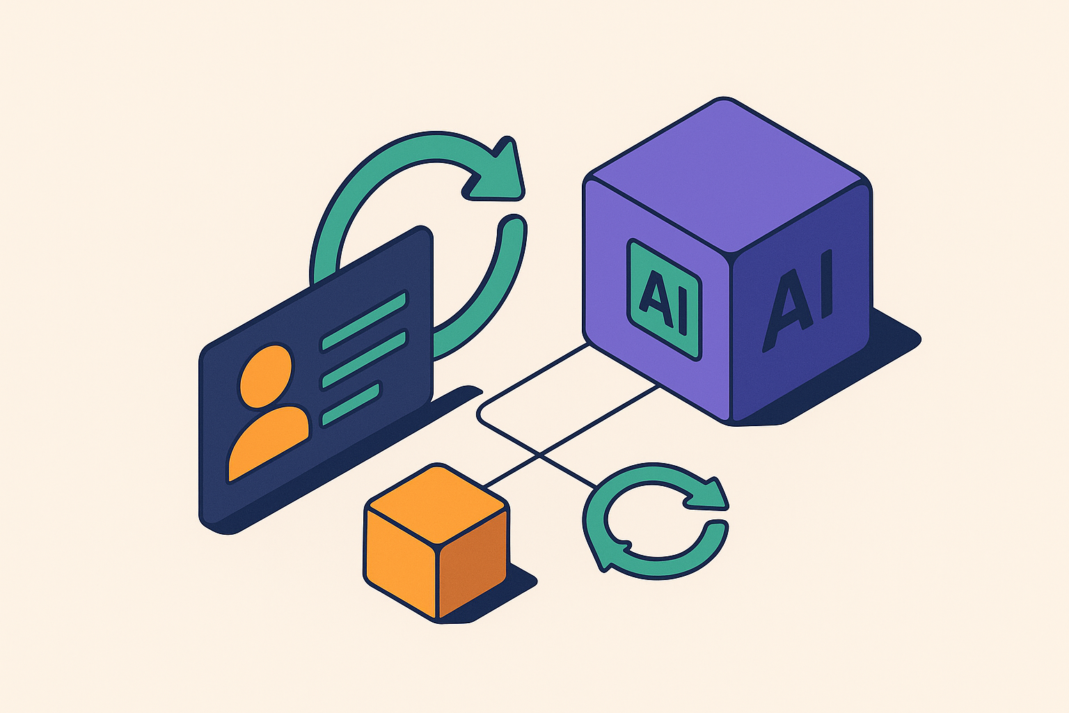 Cover illustration for “AI Agent Identity Lifecycle Management”