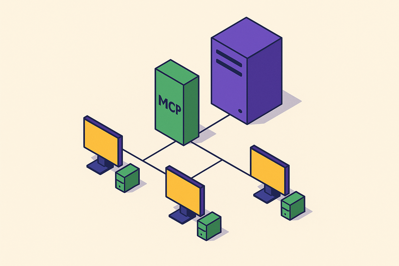 Cover illustration for “MCP Server Discovery in Enterprise Networks”