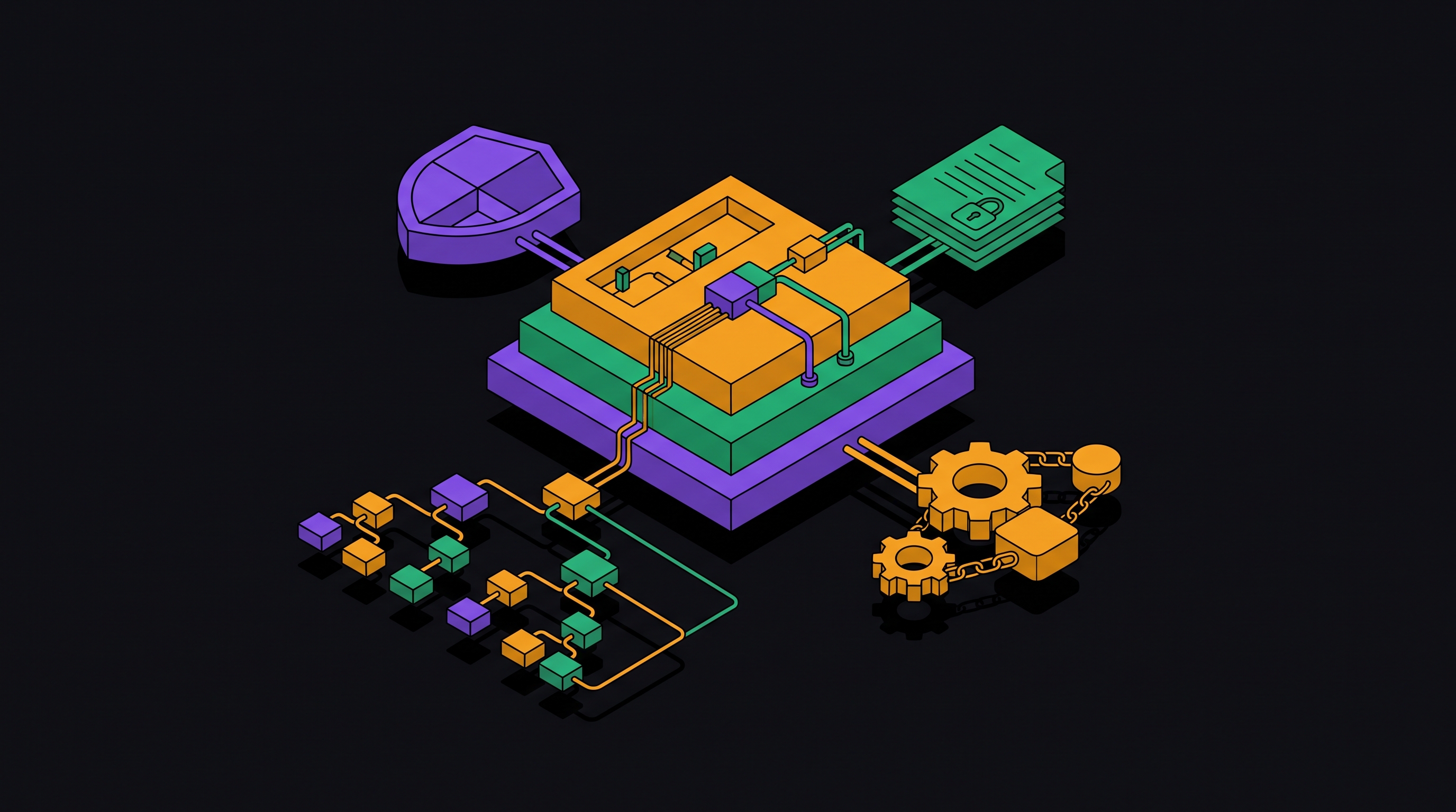 Cover illustration for “What an AI Governance Framework Actually Needs to Cover”