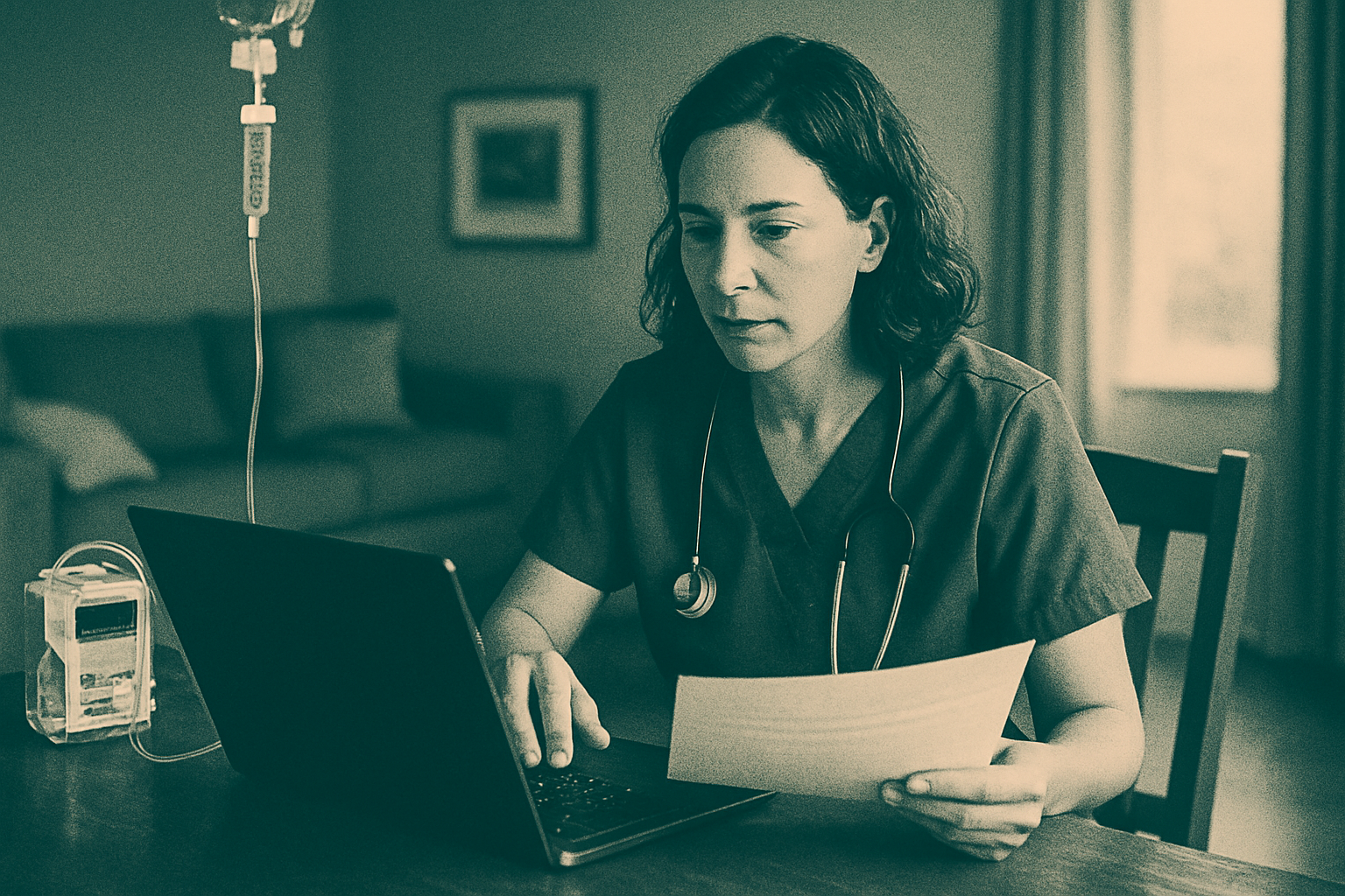 Cover illustration for “Home Infusion Billing Guidelines and Payer Requirements”