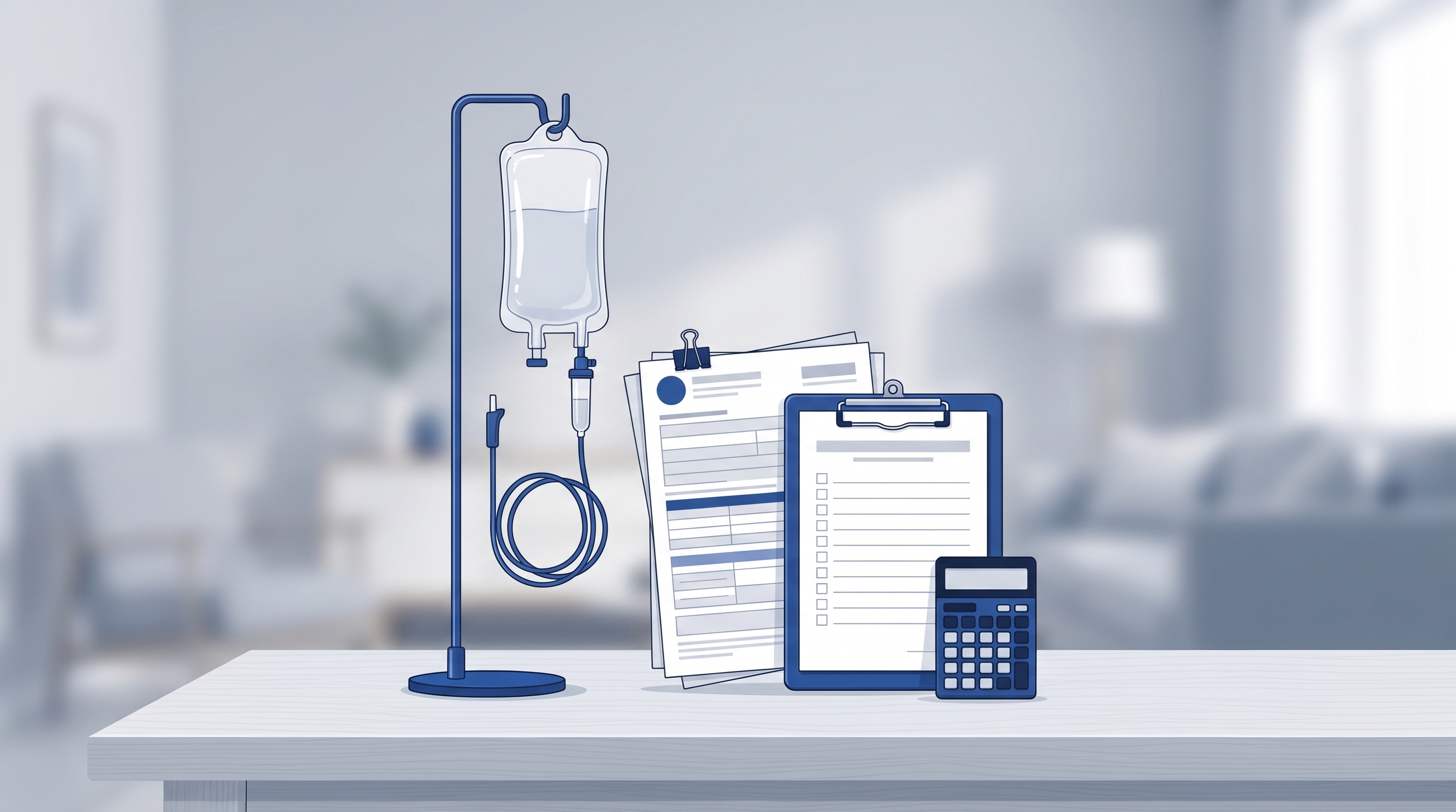 Cover illustration for “Home Infusion Billing Guidelines and Payer Requirements”