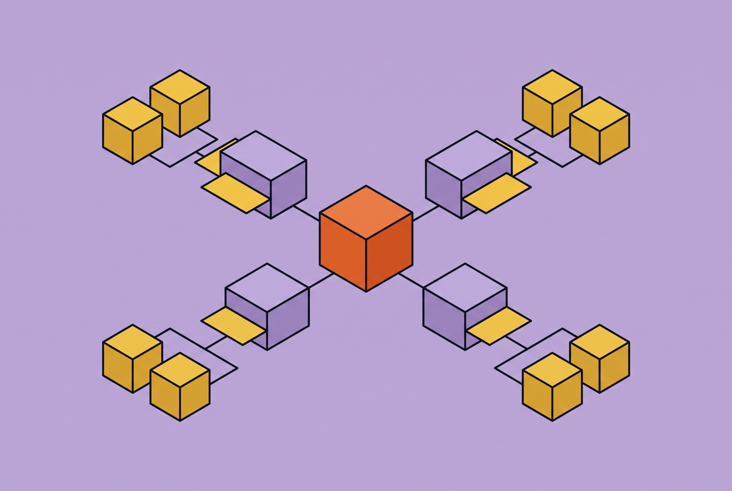 Cover illustration for “Nix Remote Builds for Architecture-Consistent Hermetic Outputs”