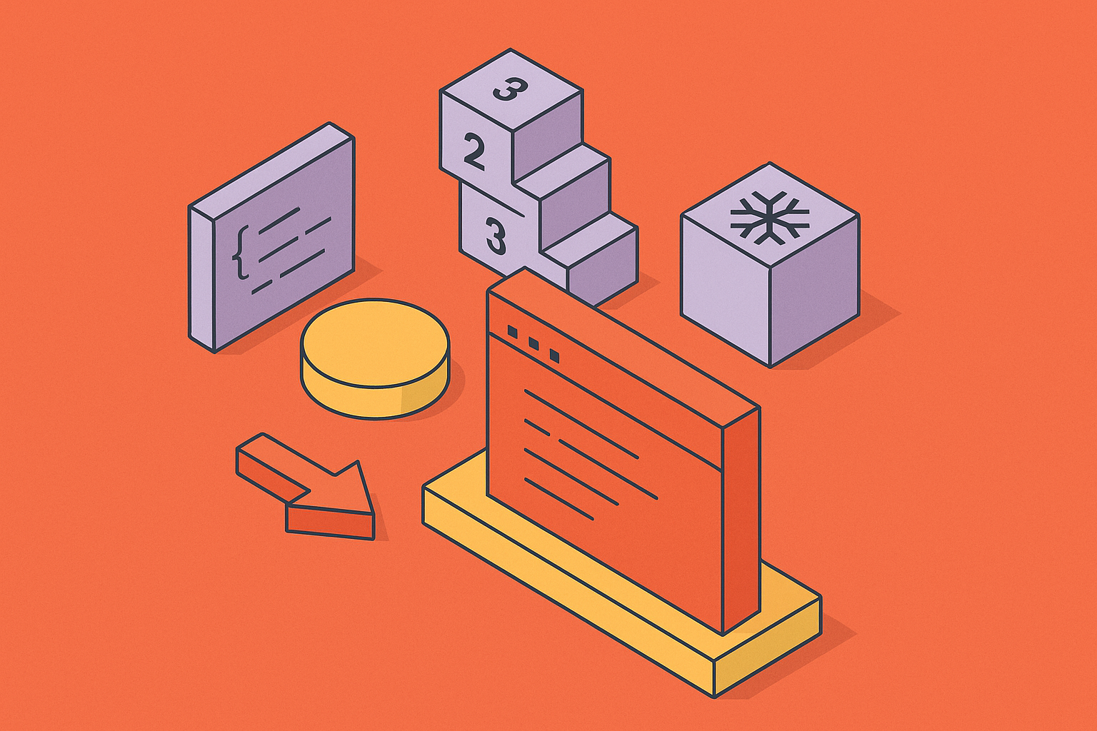 Cover illustration for “Nix Evaluation Phases and Lazy Evaluation Impact on Reproducibility”