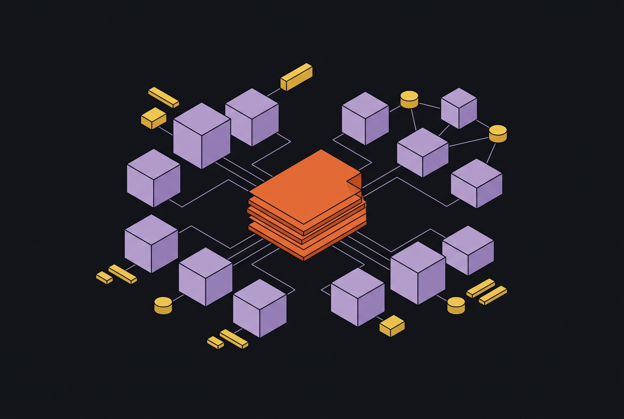 Cover illustration for “SPDX Document Structure for Nix-Built Packages”