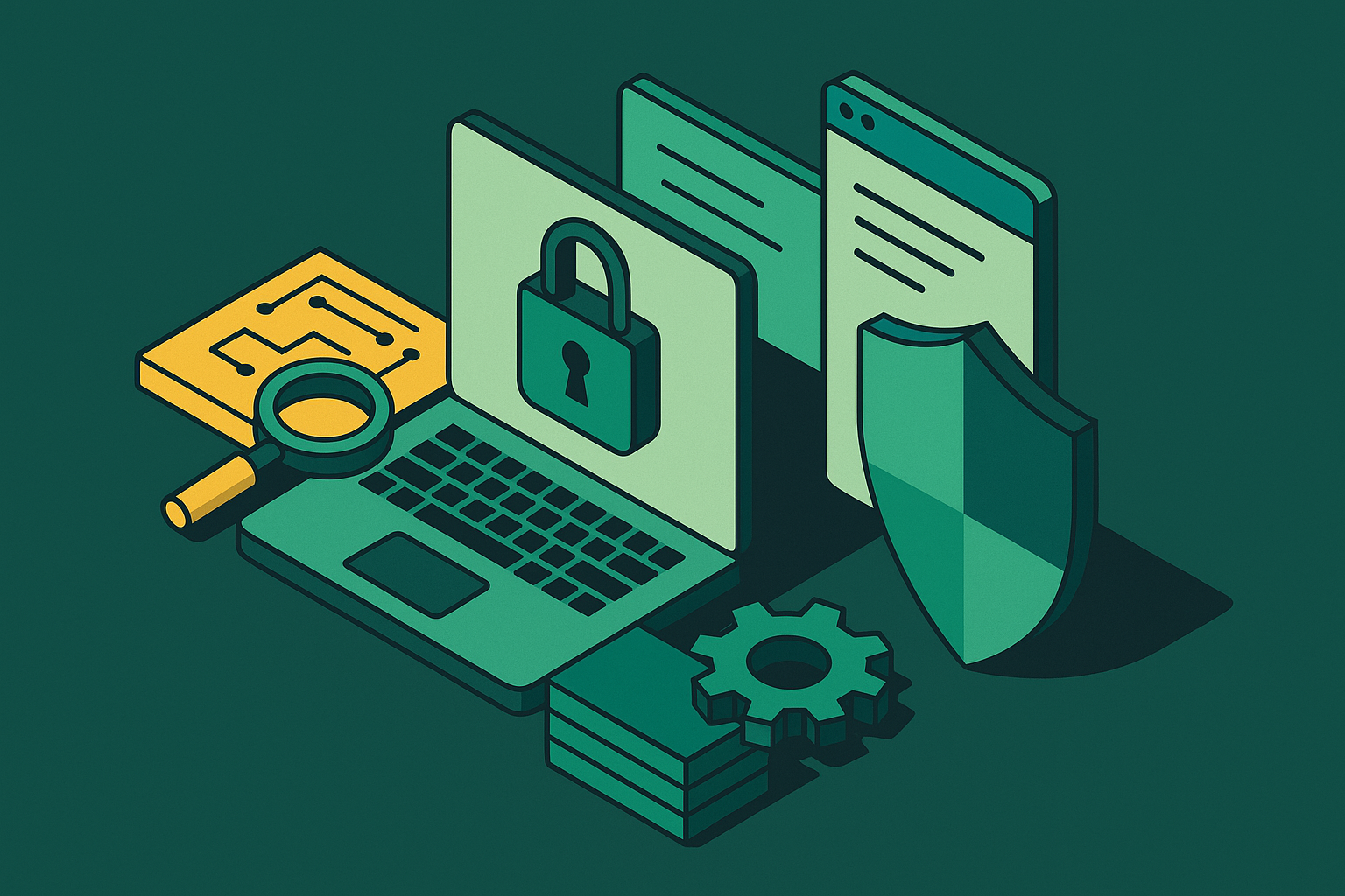 Cover illustration for “Evaluating Software Supply Chain Security Tools”