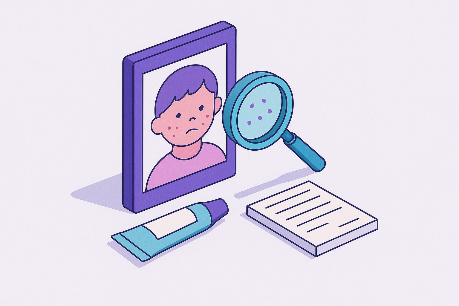Cover illustration for “Children Skin Conditions That Need Pediatric Evaluation (New)”