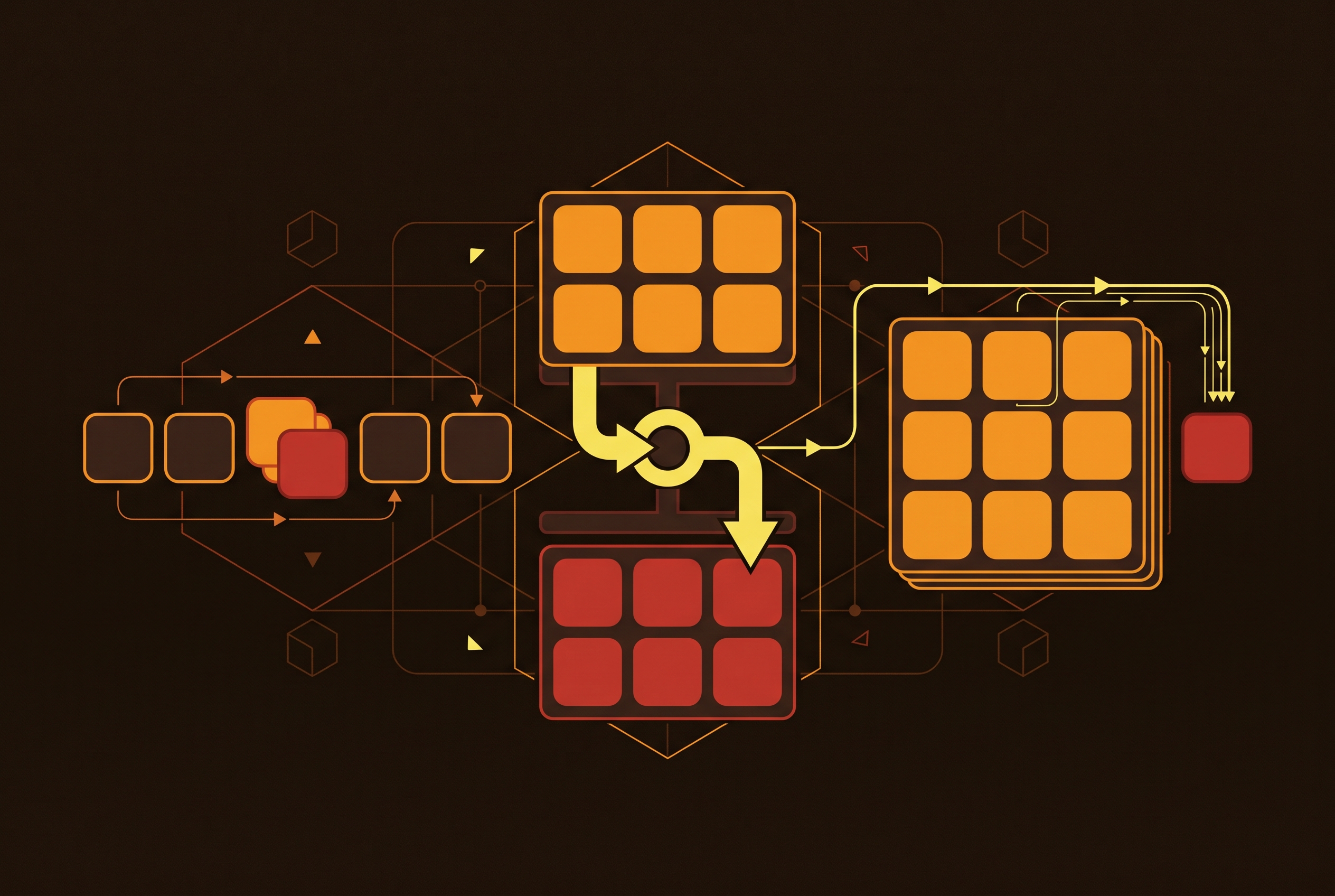 Cover illustration for “Rolling vs. Blue-Green vs. Canary Deployments on Kubernetes”