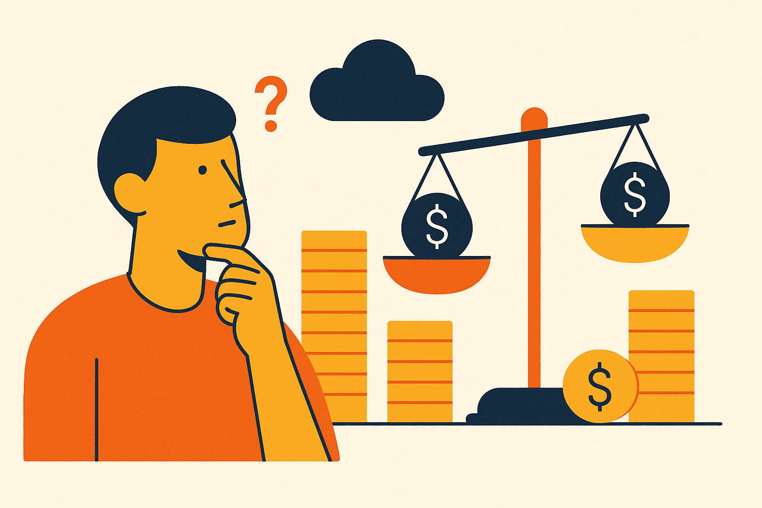 Cover illustration for “PaaS Cost Comparison at Scale for Growing Startups”
