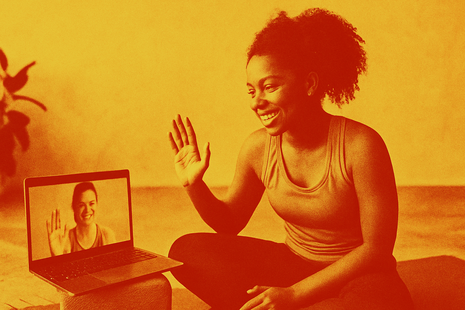 Cover illustration for “How to Find a Fitness Accountability Partner Online”