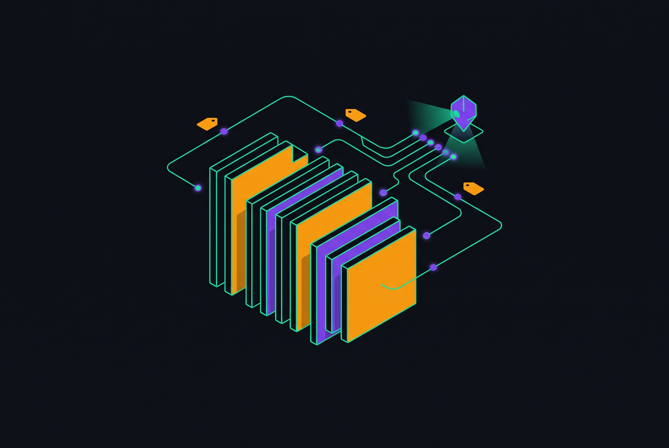 Cover illustration for “Structured Data Markup for AI Agent Discoverability”