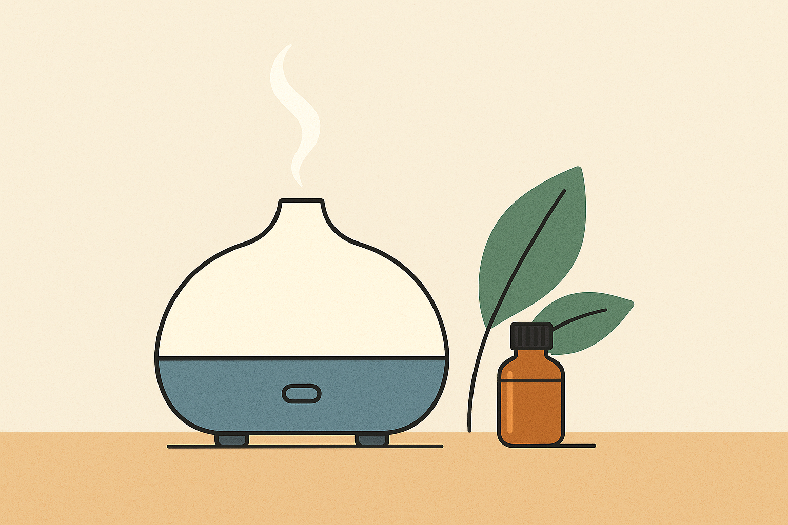 Cover illustration for “Best Essential Oil Diffusers for Home Use”