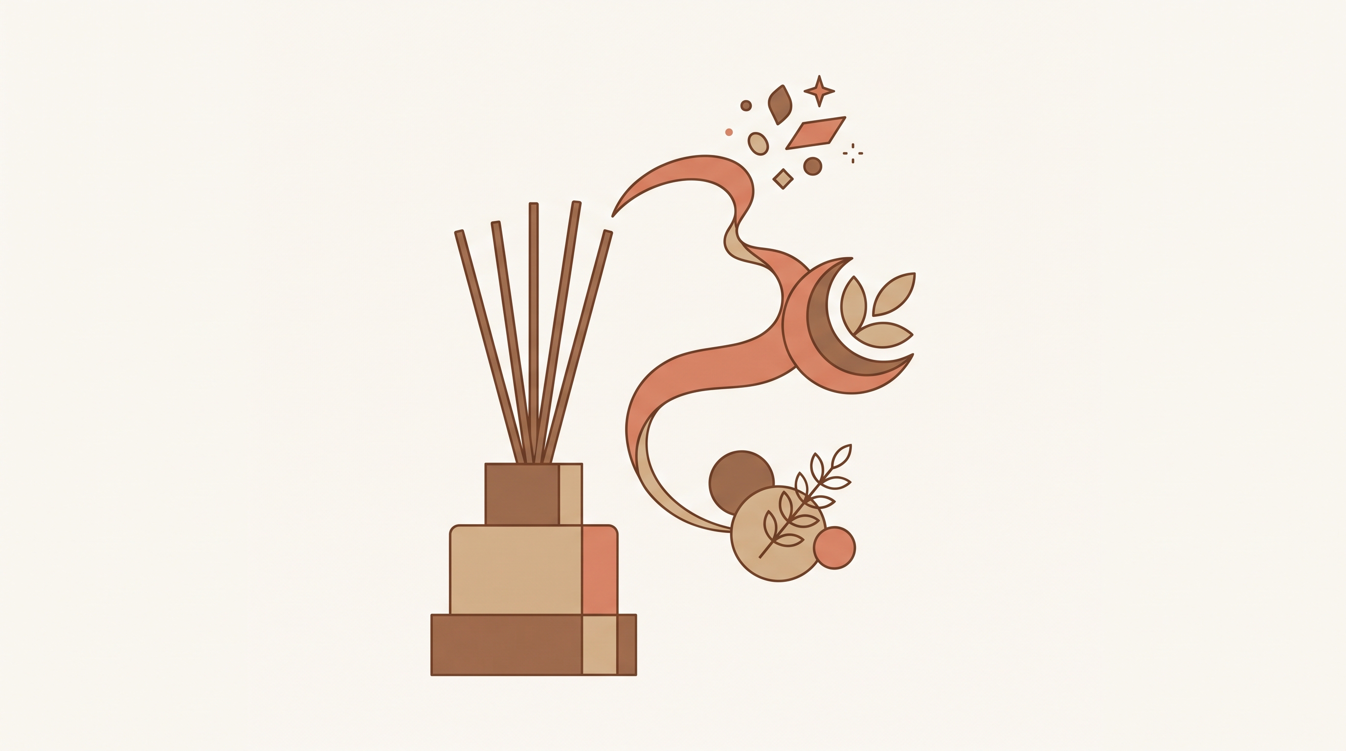 Cover illustration for “Reading Fragrance Notes in Home Diffuser Oils”