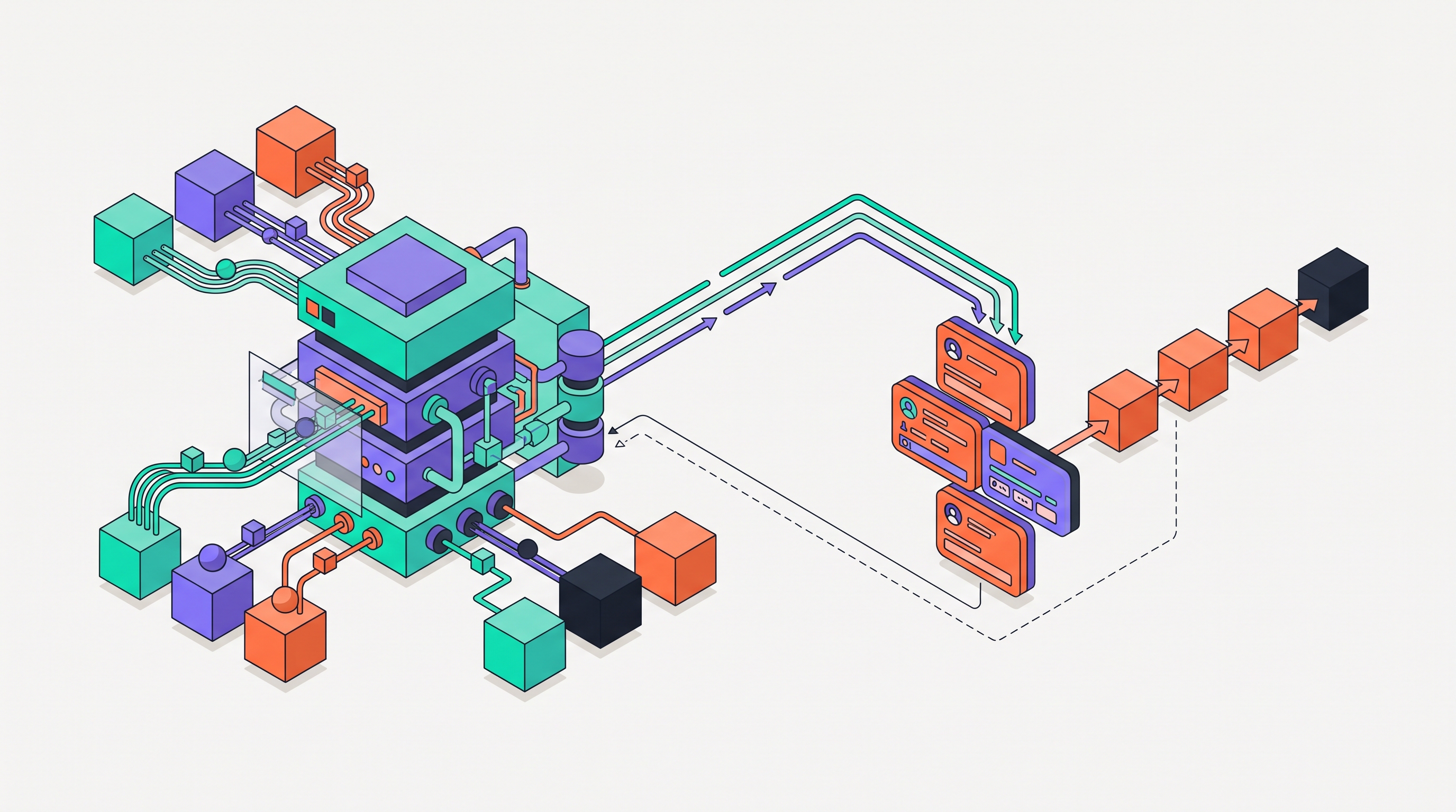 Cover illustration for “Customer Data Platform vs. CRM for SaaS Teams”
