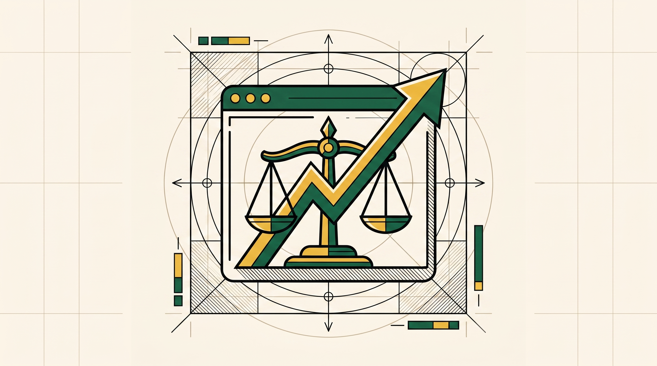 Cover illustration for “Law Firm Website Design for Client Conversion”