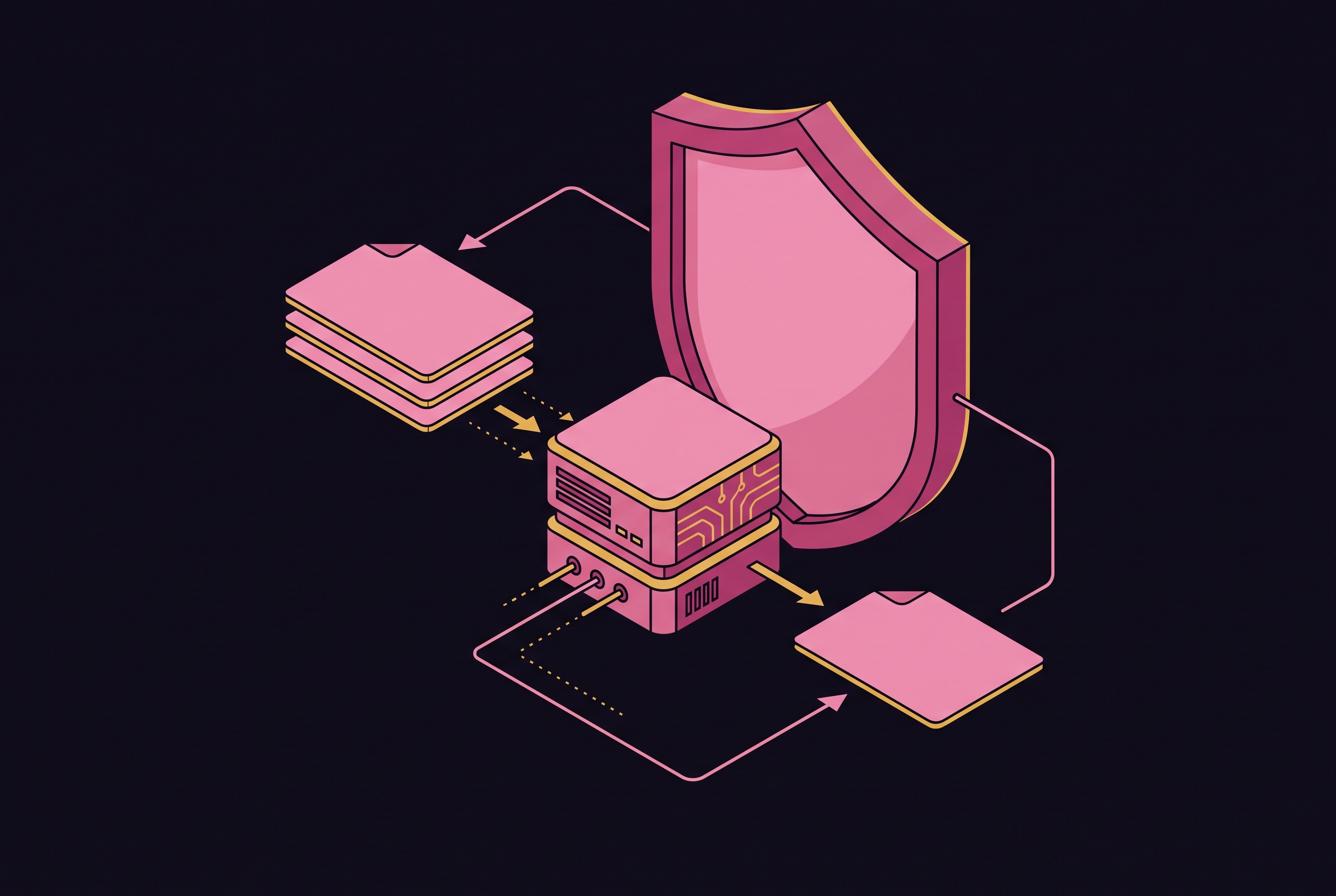 Cover illustration for “BAA Coverage for AI Document Processing Apps”
