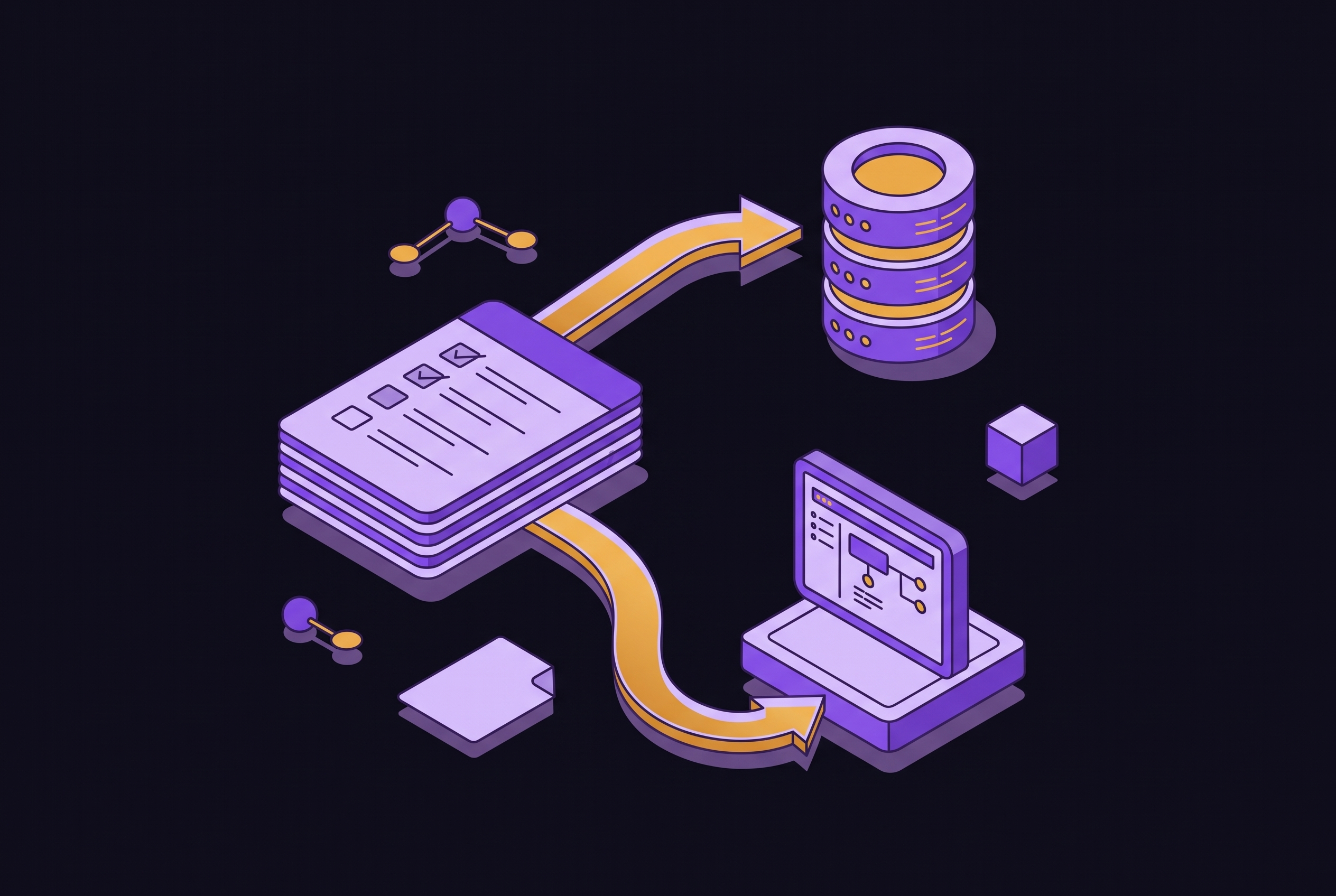 Cover illustration for “Pushing Meeting Action Items Into HubSpot and Salesforce”